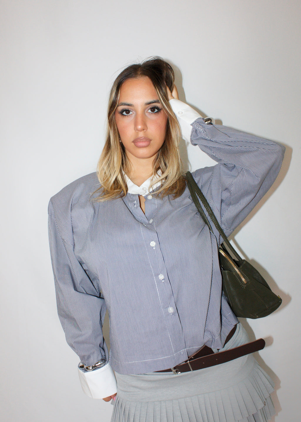 CAMICIA COLLEGE SPALLINE