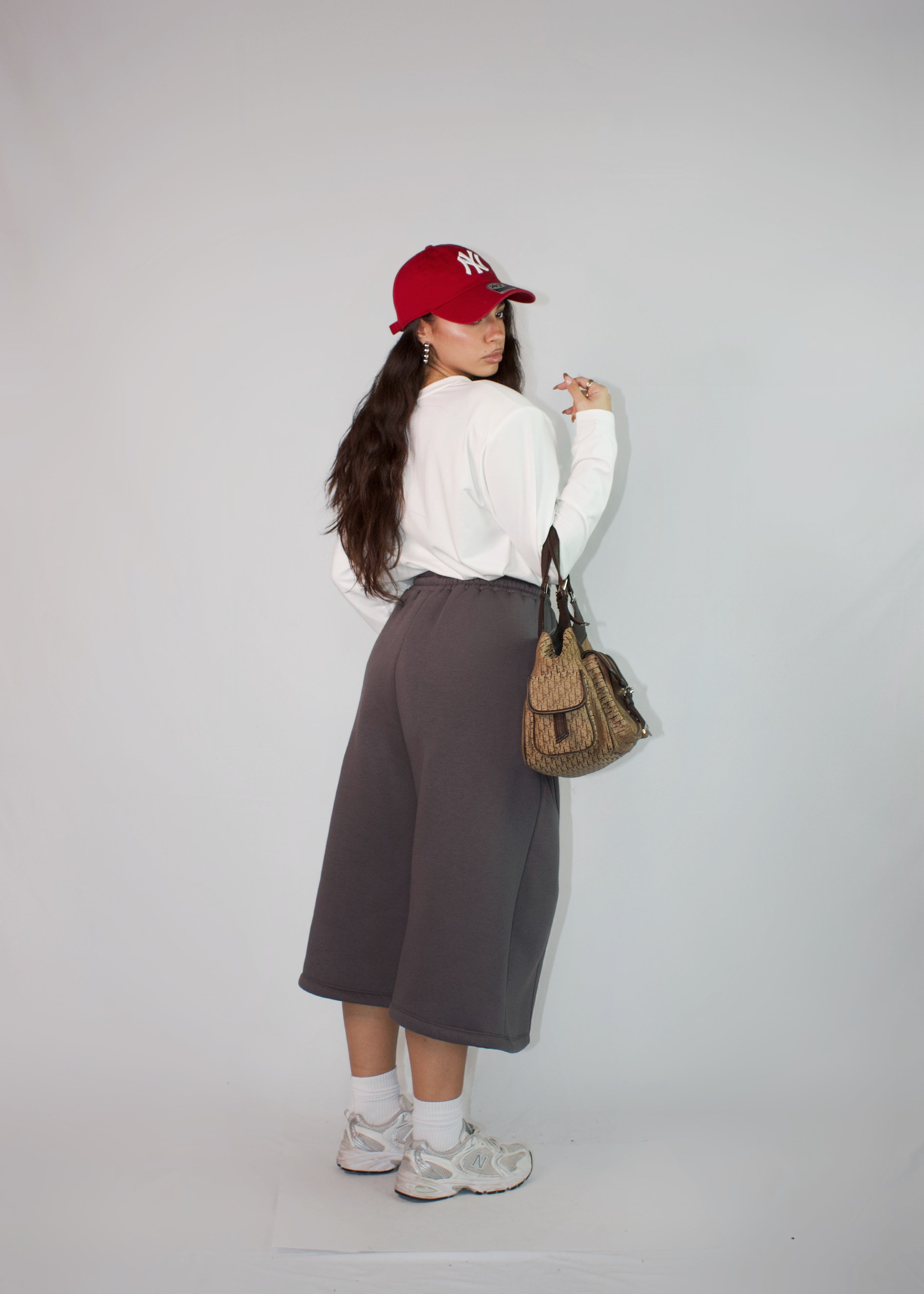 BERMUDA BASKET GRIGIO SCURO