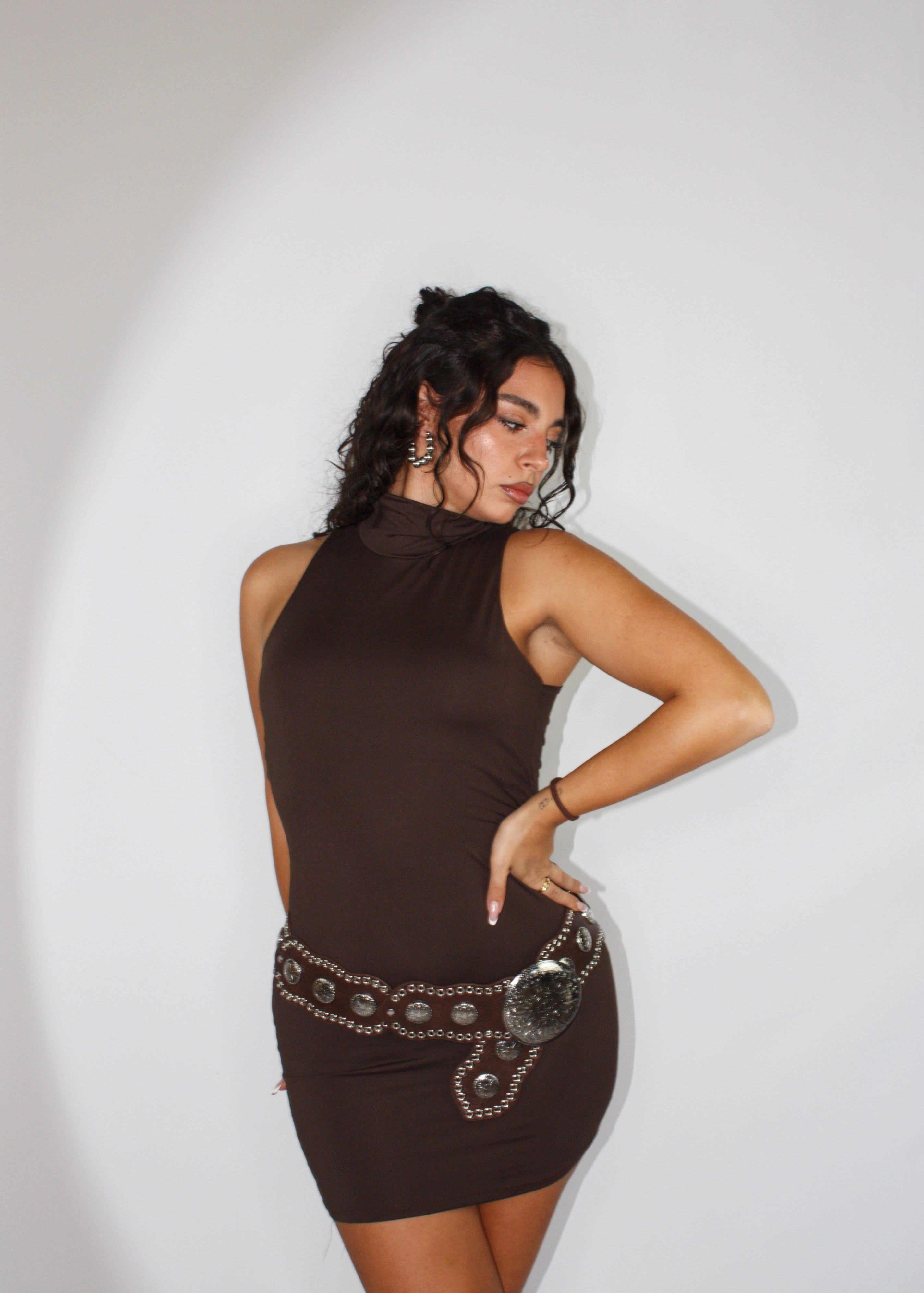 VESTITO KIMMY MARRONE