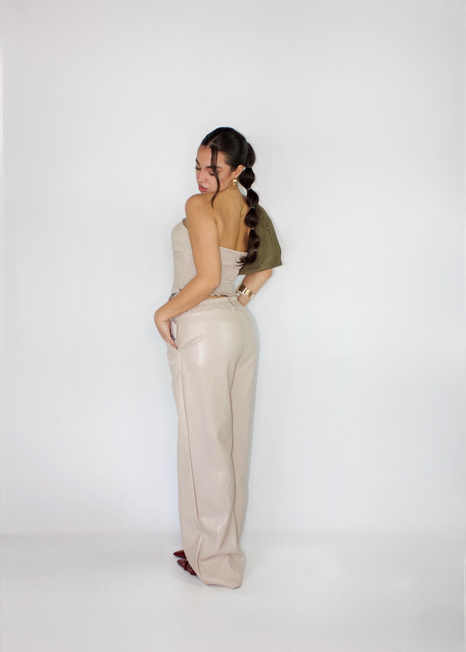 PANTALONE SIMPLE SKIN BEIGE