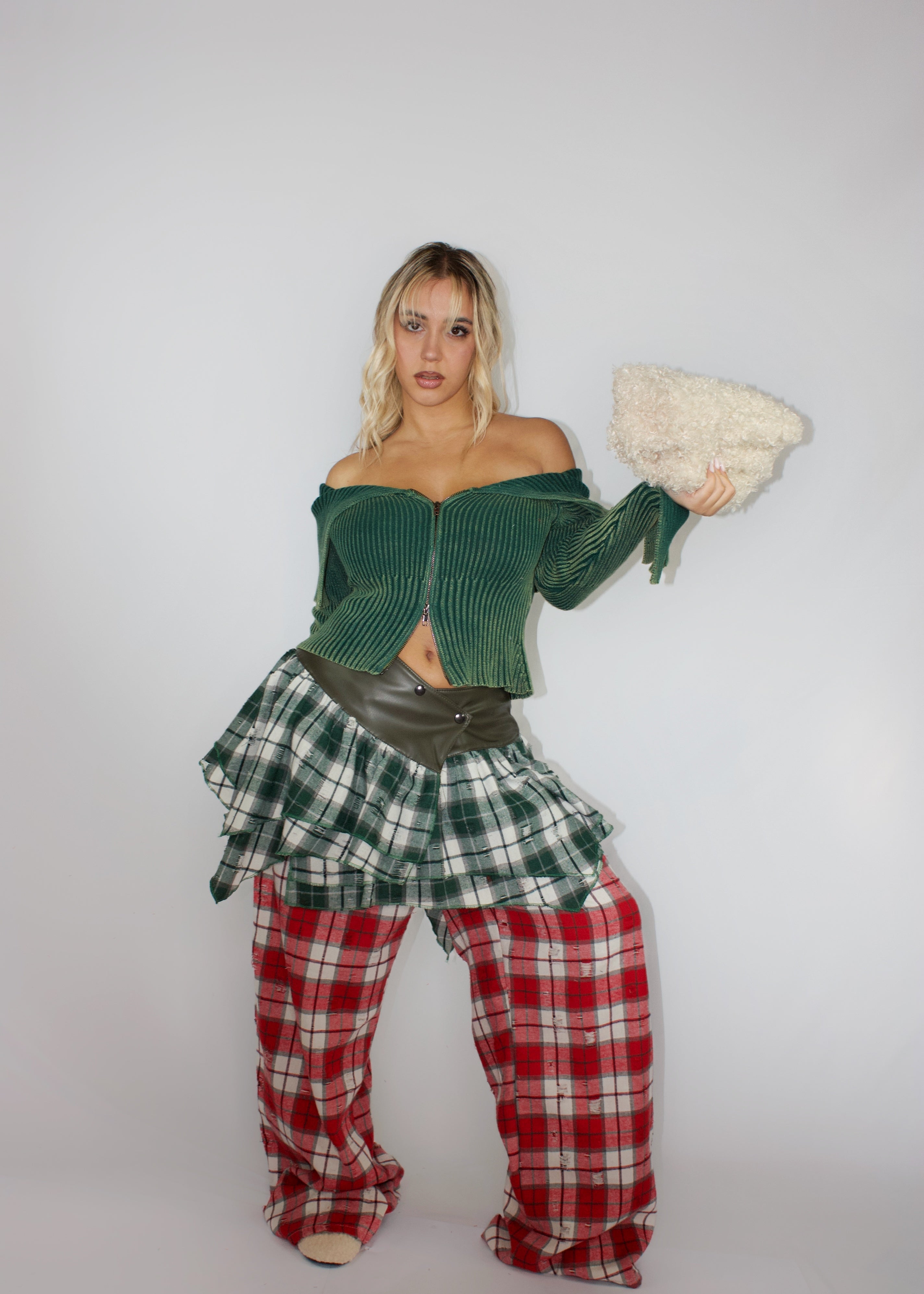 MAGLIA ZIP 2000 VERDE