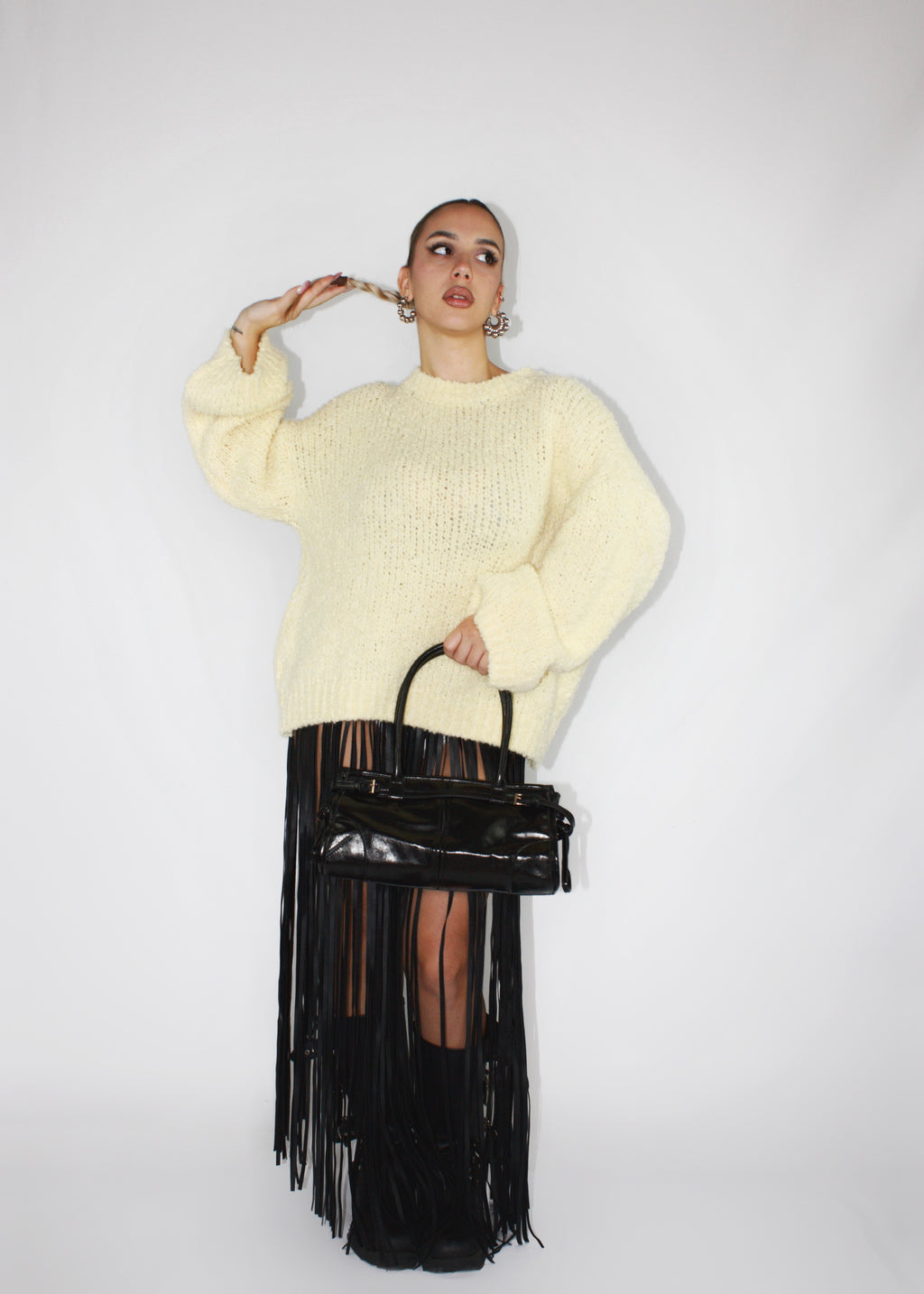 MAGLIONE CANARY VISCOSA LANA