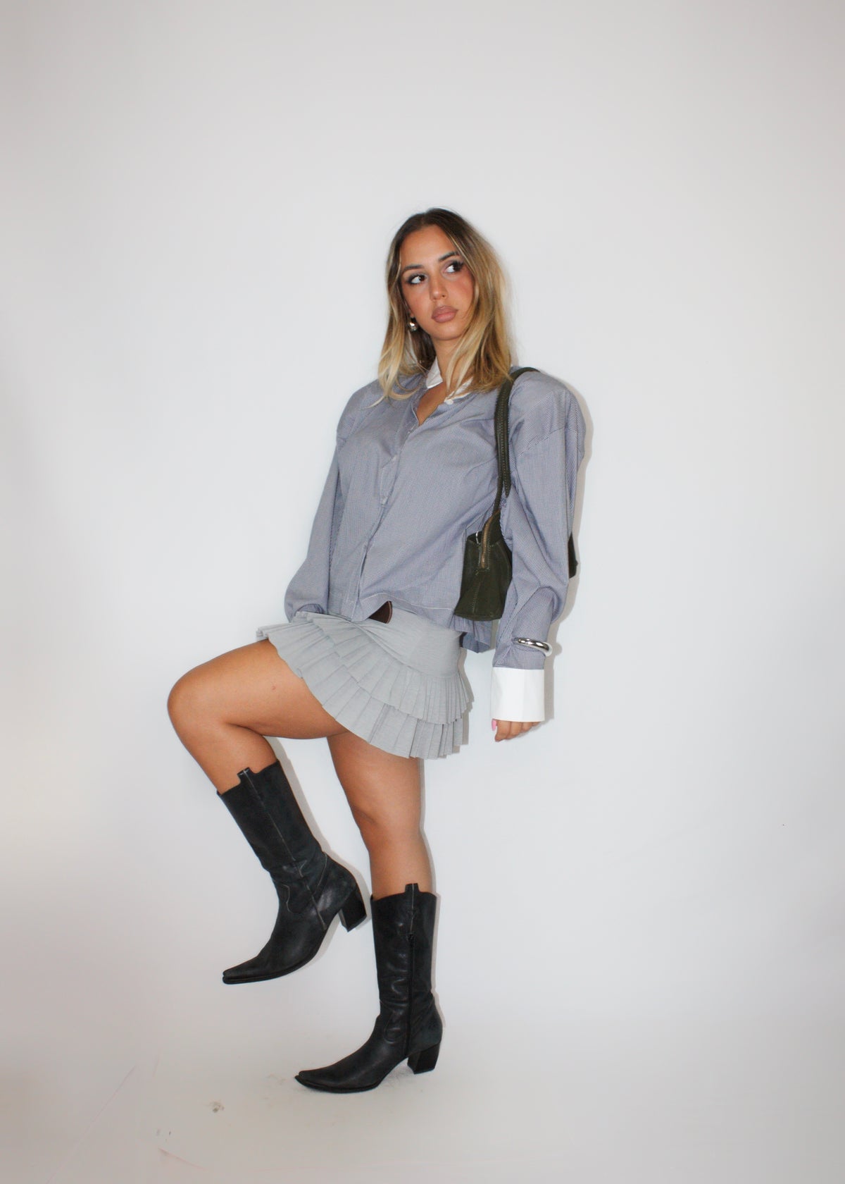 CAMICIA COLLEGE SPALLINE