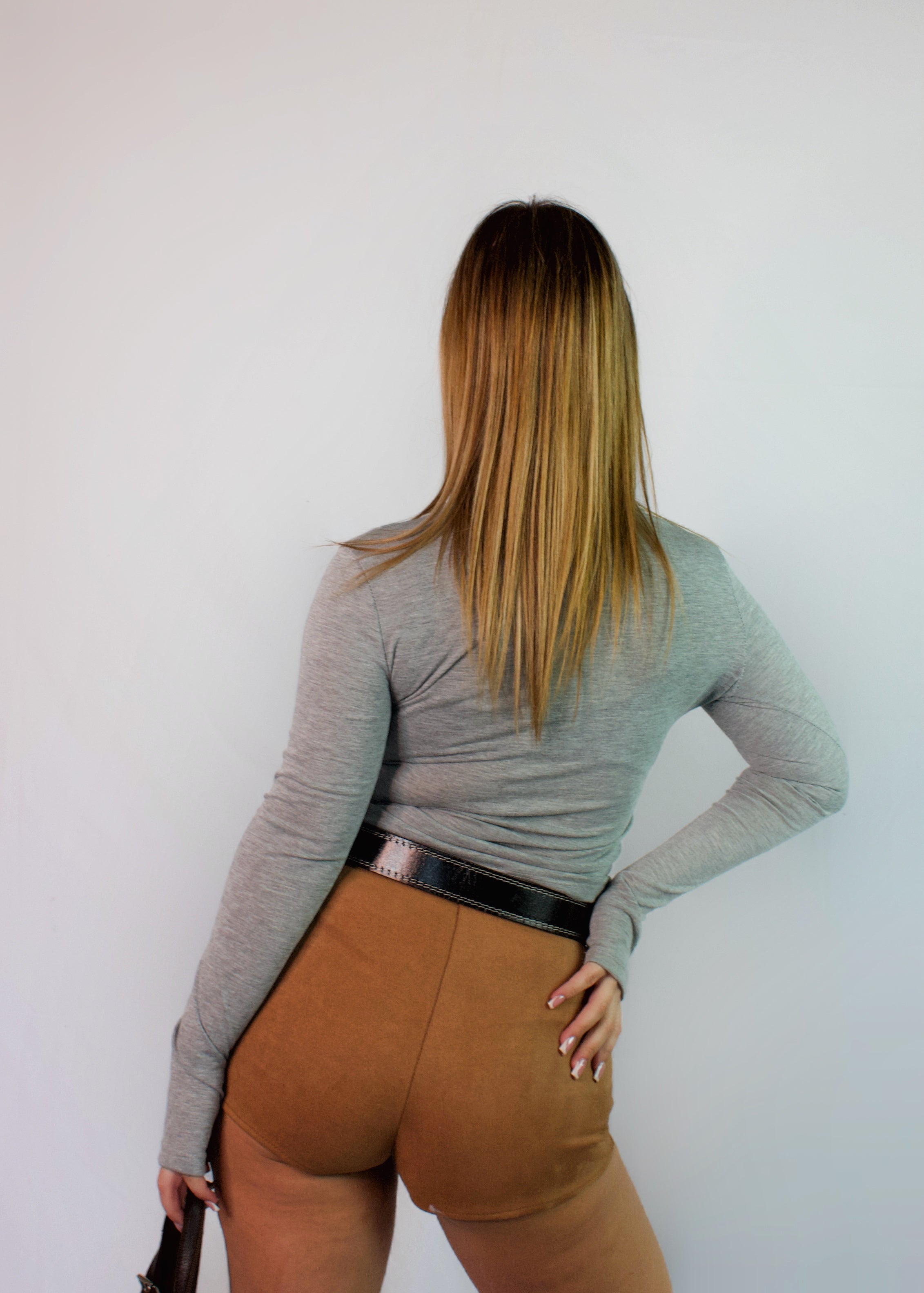 MAGLIETTA BUTTONS GRIGIA