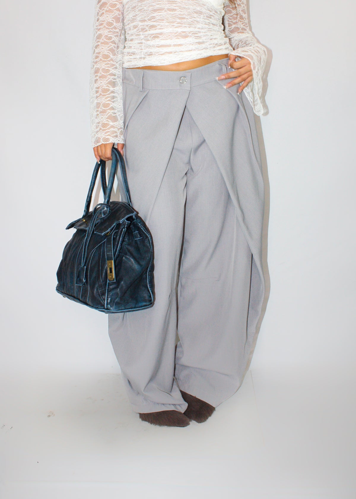 PANTALONE BAT GREY