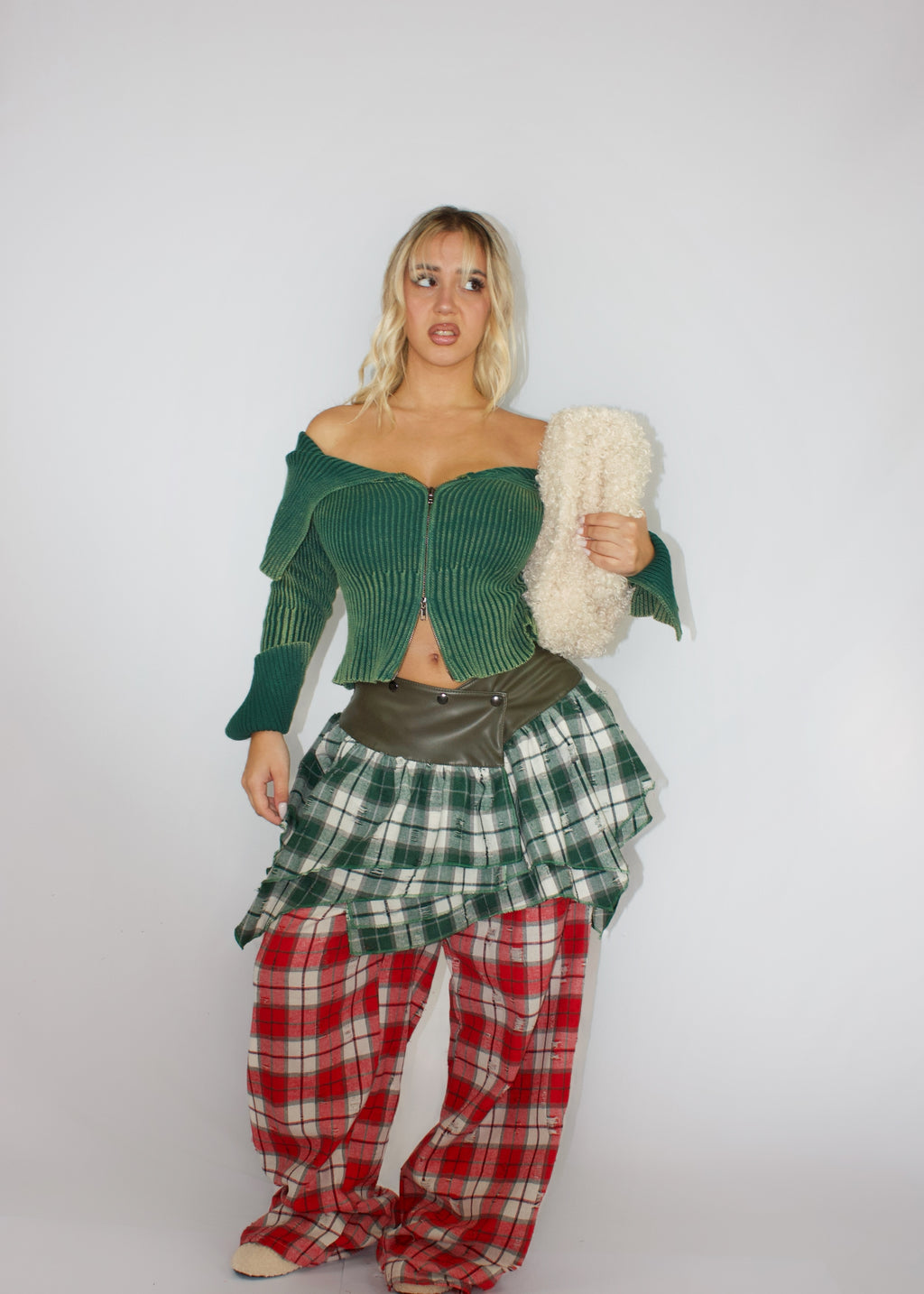 PANTALONE WOOD ROSSO