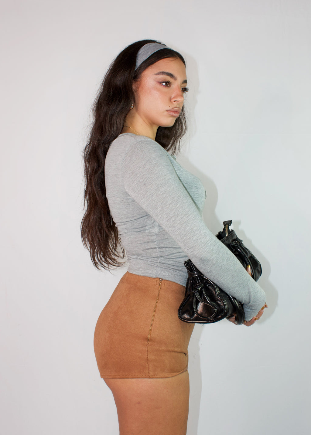 MAGLIETTA BUTTONS GRIGIA