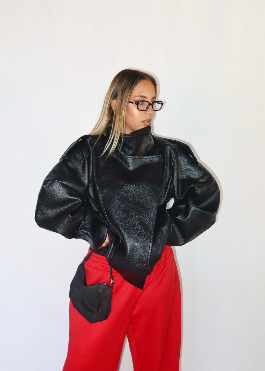 BIKER ZARA NERO