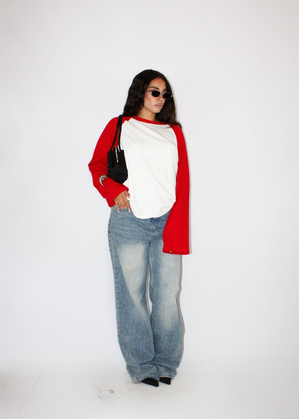 JEANS MINI STRAIN BLU