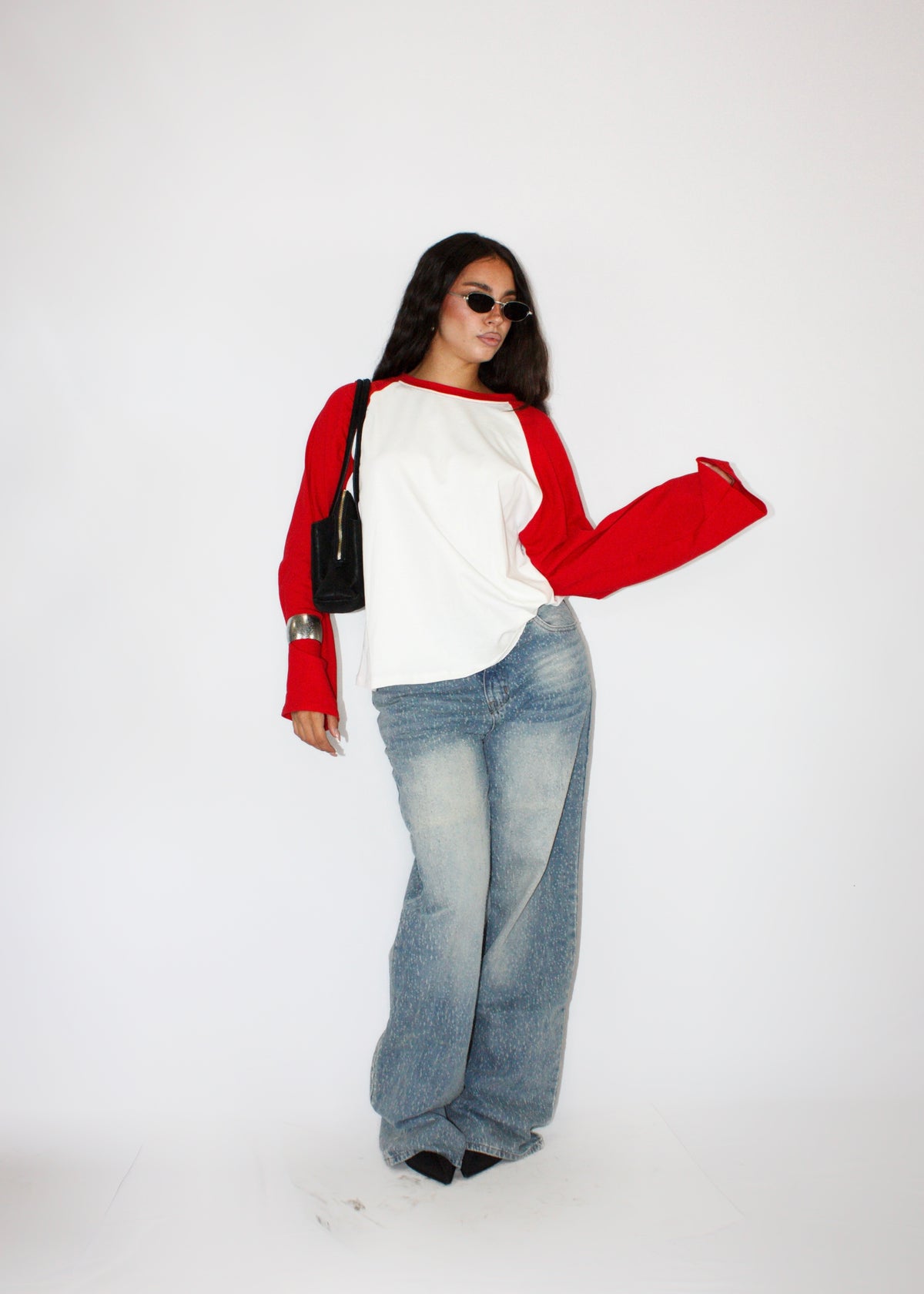 JEANS MINI STRAIN BLU