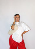 T-SHIRT OVERBASIC BIANCA