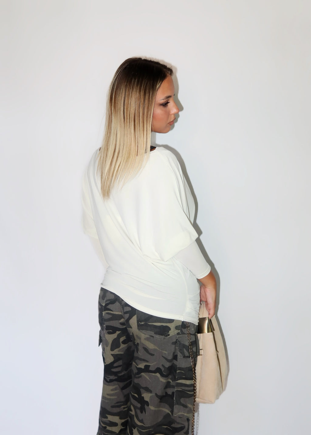 MAGLIA BAT BIANCA 2in1