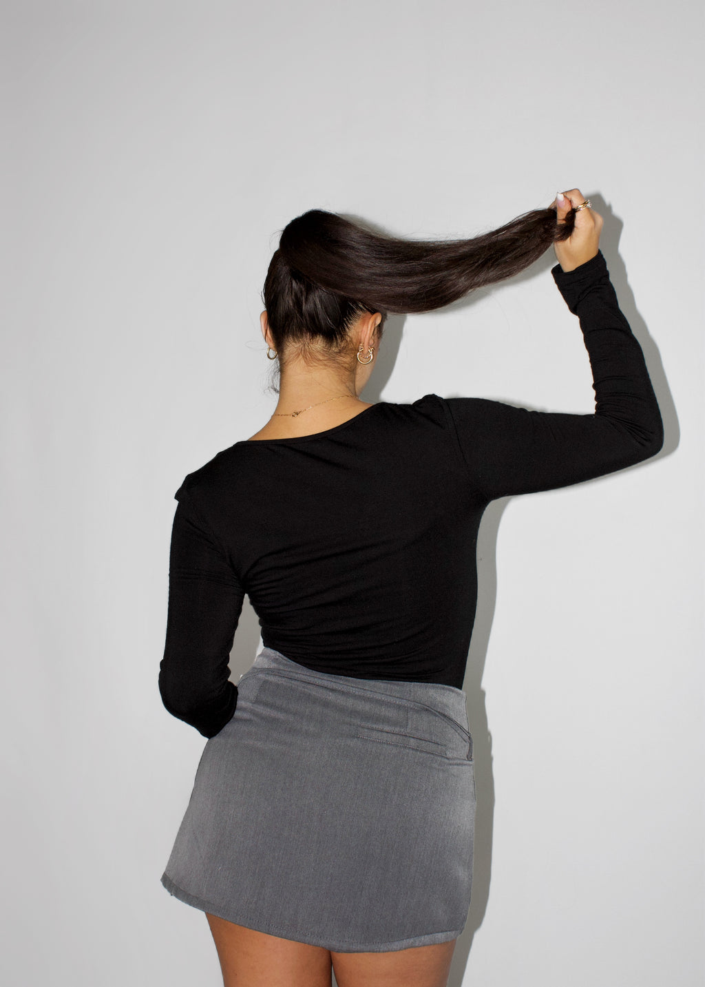 MAGLIETTA COZY VISCOSA NERA