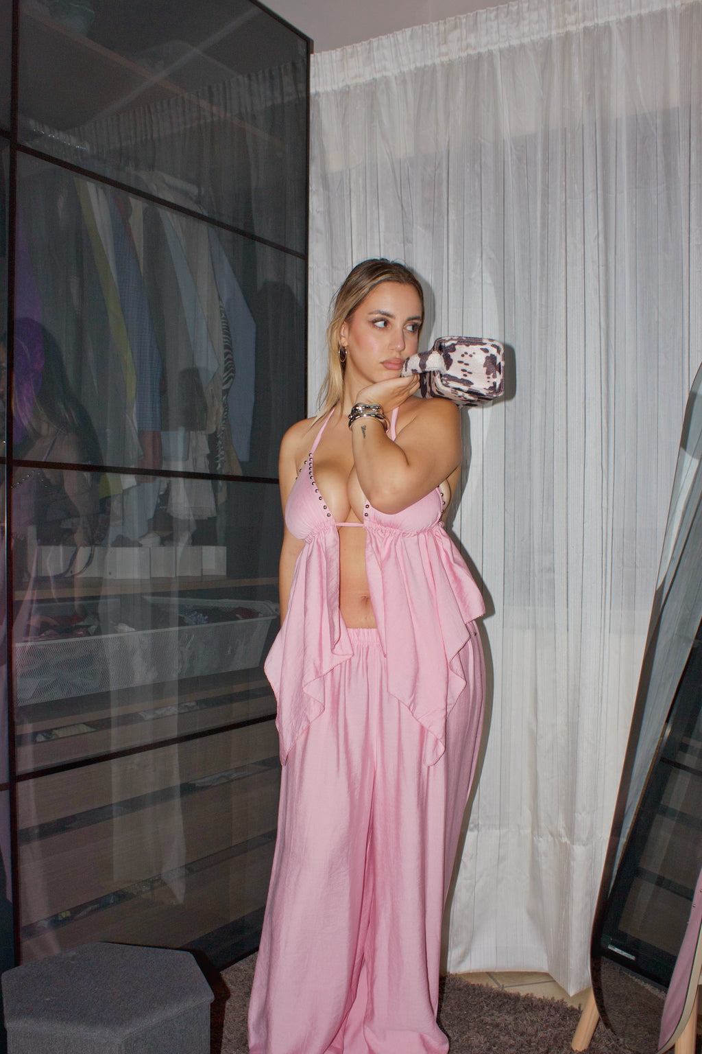 COORDINATO SUMMER NIGHT ROSA