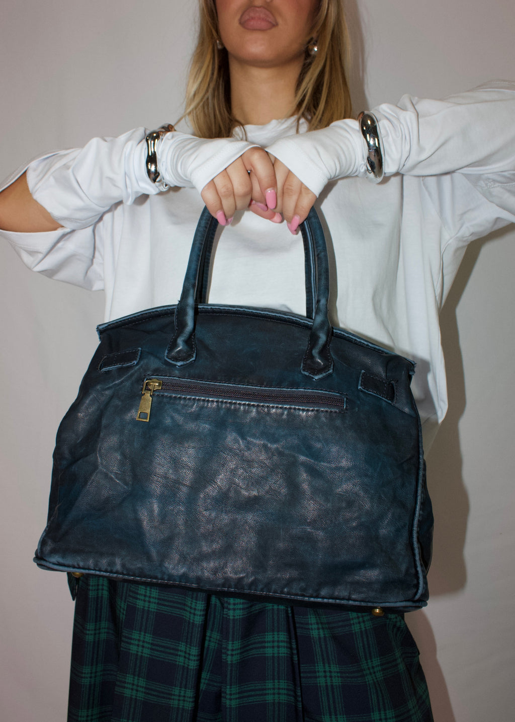 BORSA BIRKIN BLUE