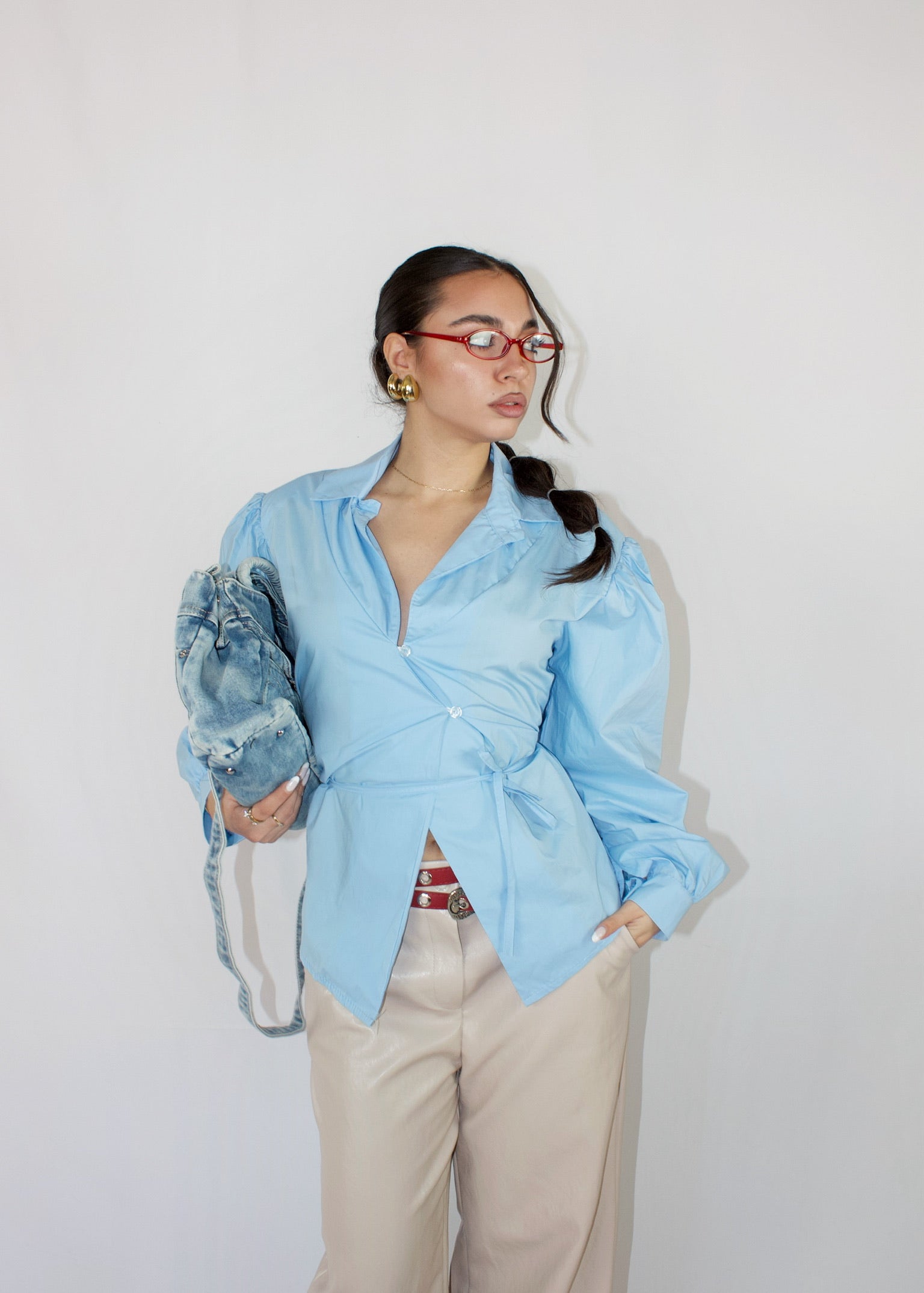 CAMICIA FEMME ASYMMETRY