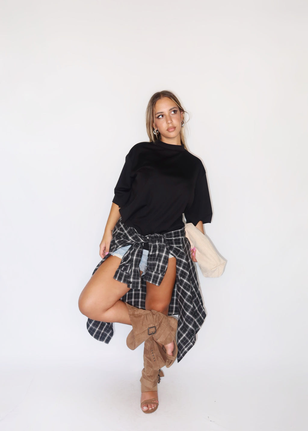 T-SHIRT OVERBASIC NERA