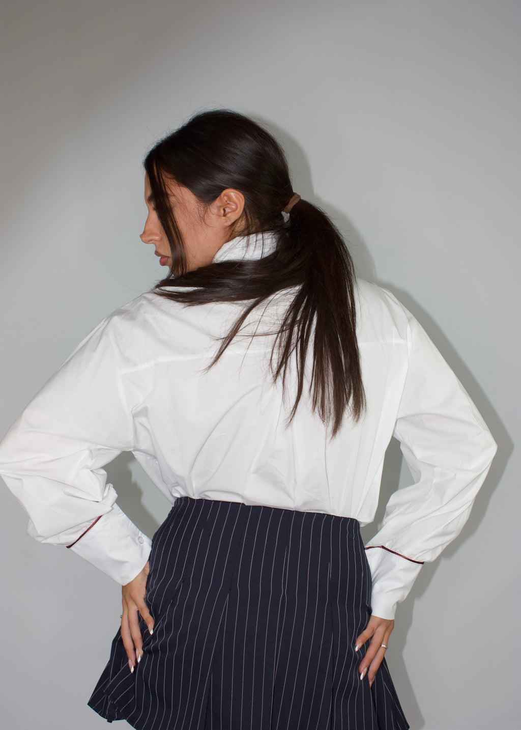 CAMICIA SAILOR BORDEAUX