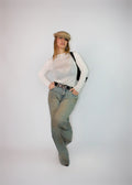 MAGLIETTA SHEER CASHMERE BIANCA