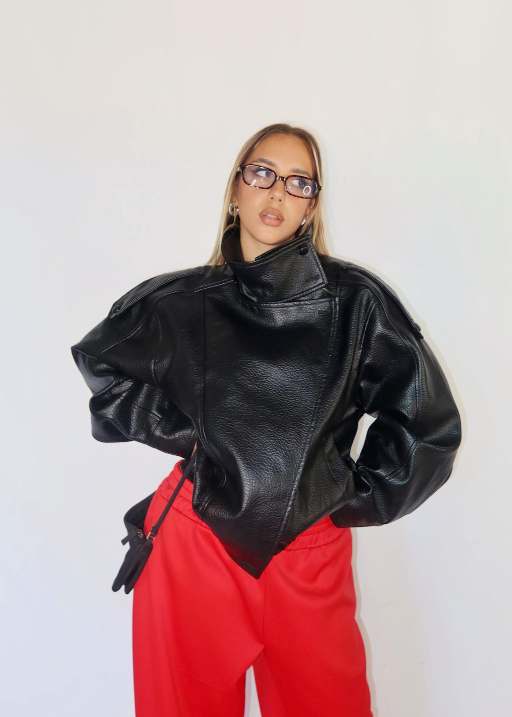 BIKER ZARA NERO