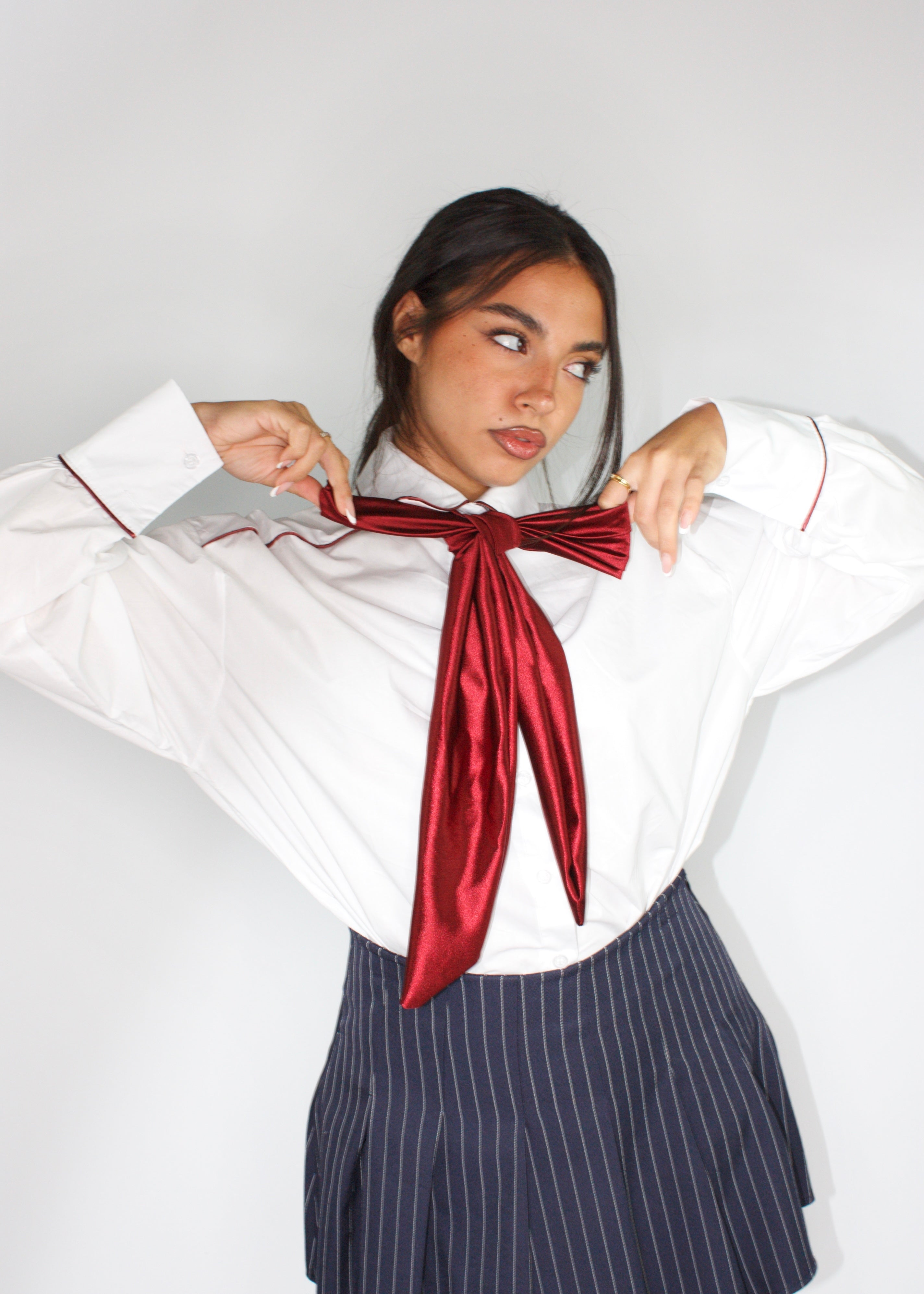 CAMICIA SAILOR BORDEAUX