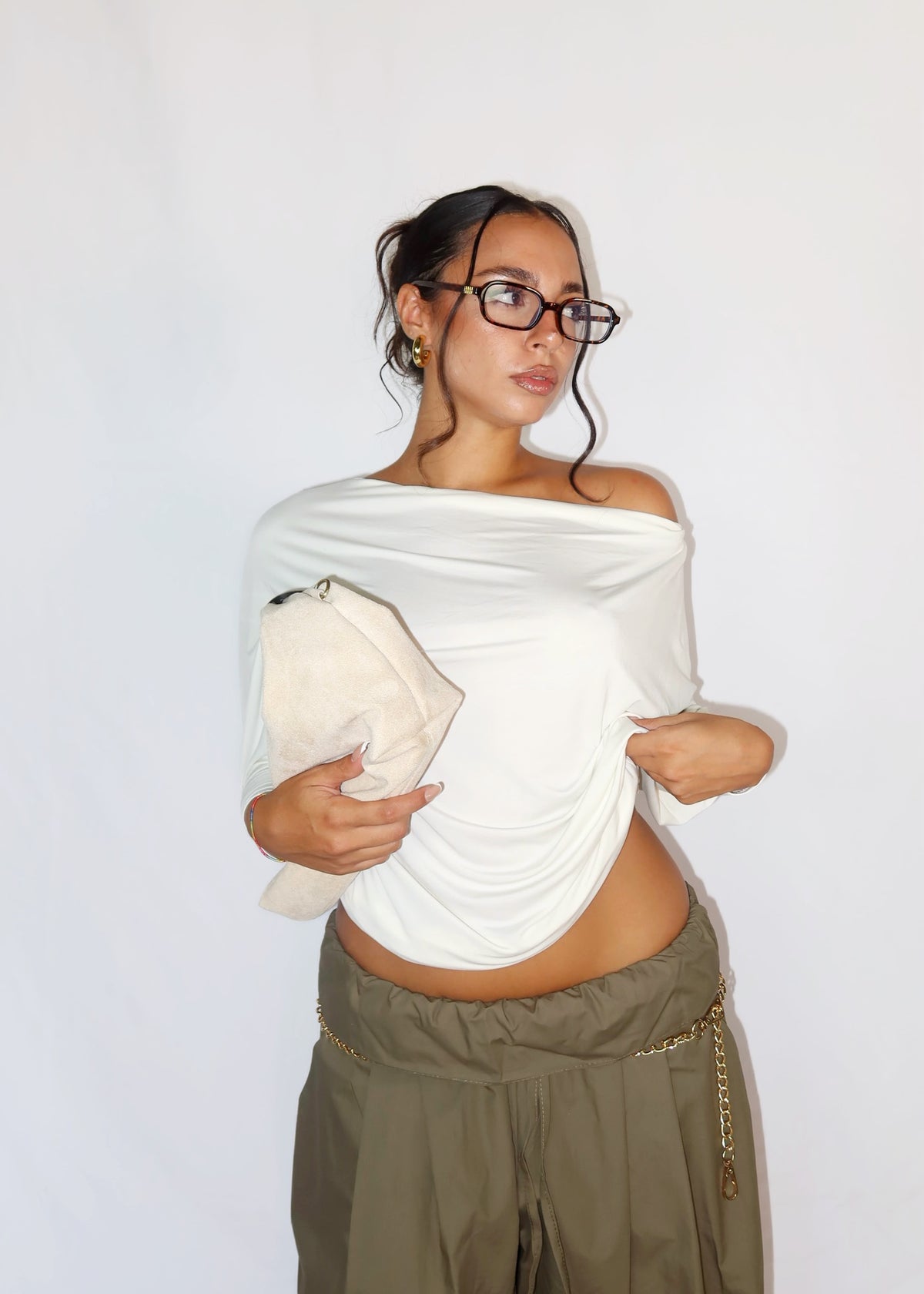 MAGLIA BAT BIANCA 2in1