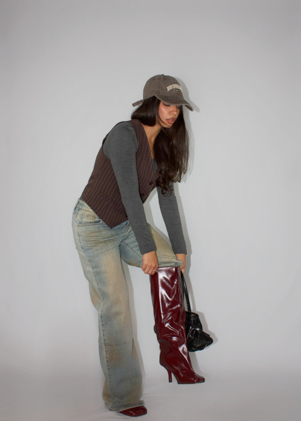 GILET SPECTER MARRONE