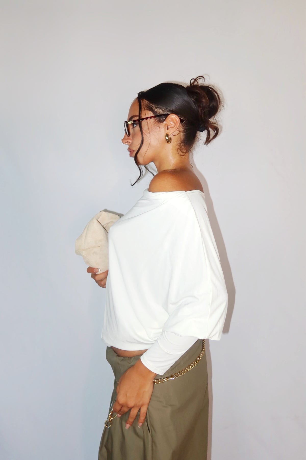 MAGLIA BAT BIANCA 2in1