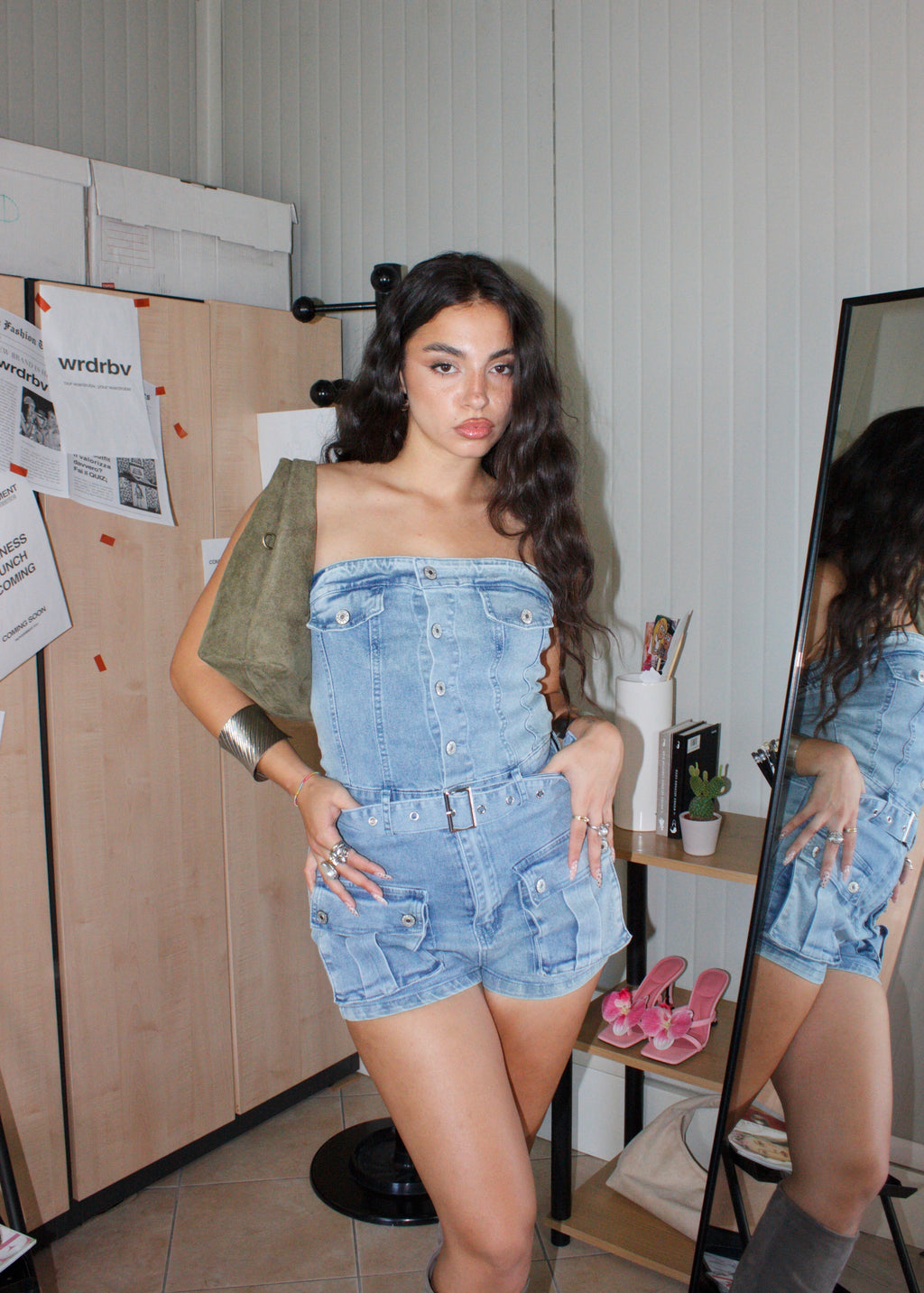 TUTINA CARGO DENIM