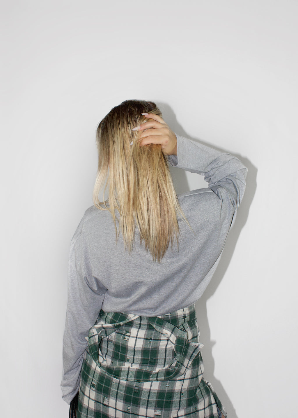 MAGLIETTA WALK SPALLINE GRIGIA