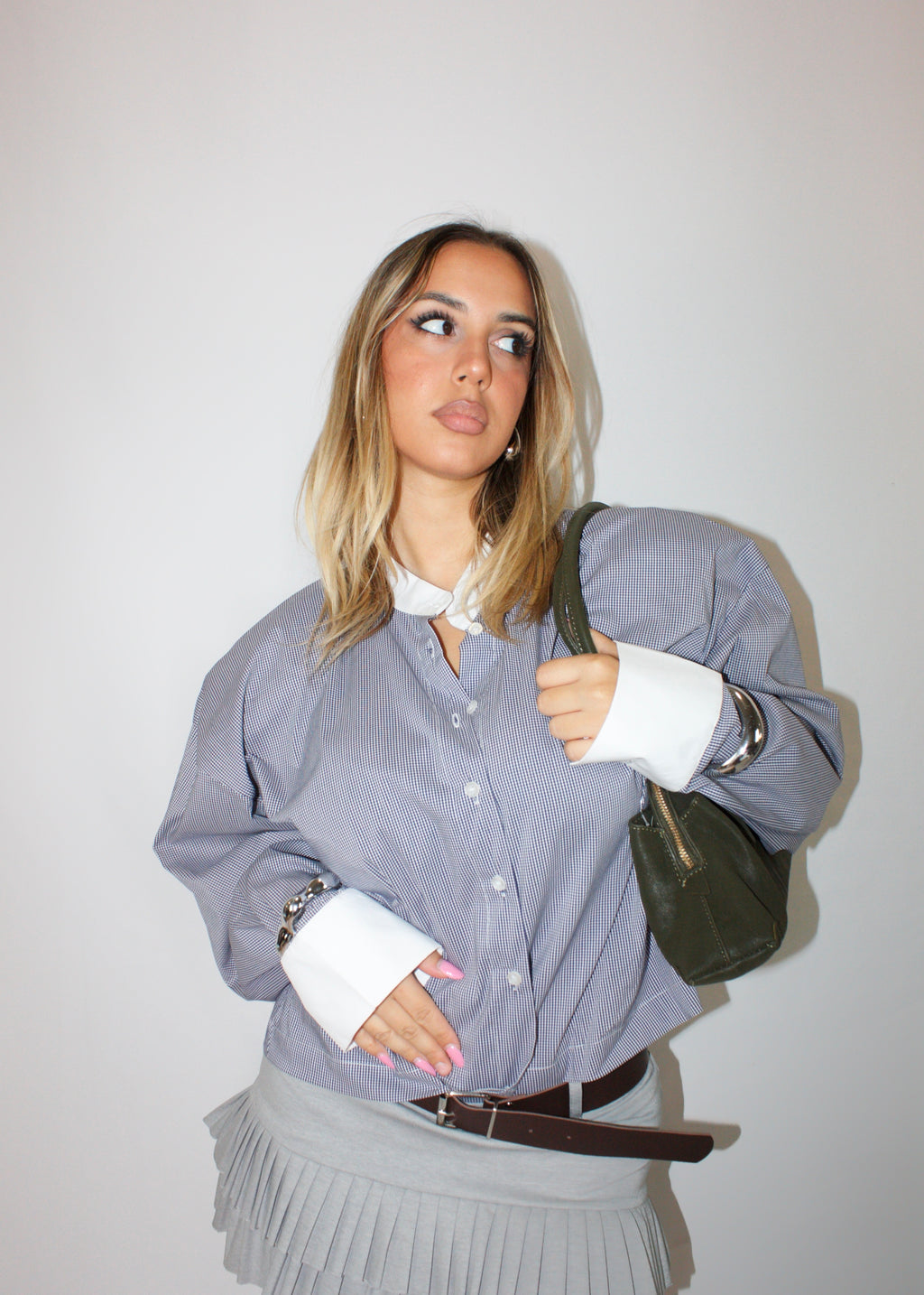 CAMICIA COLLEGE SPALLINE