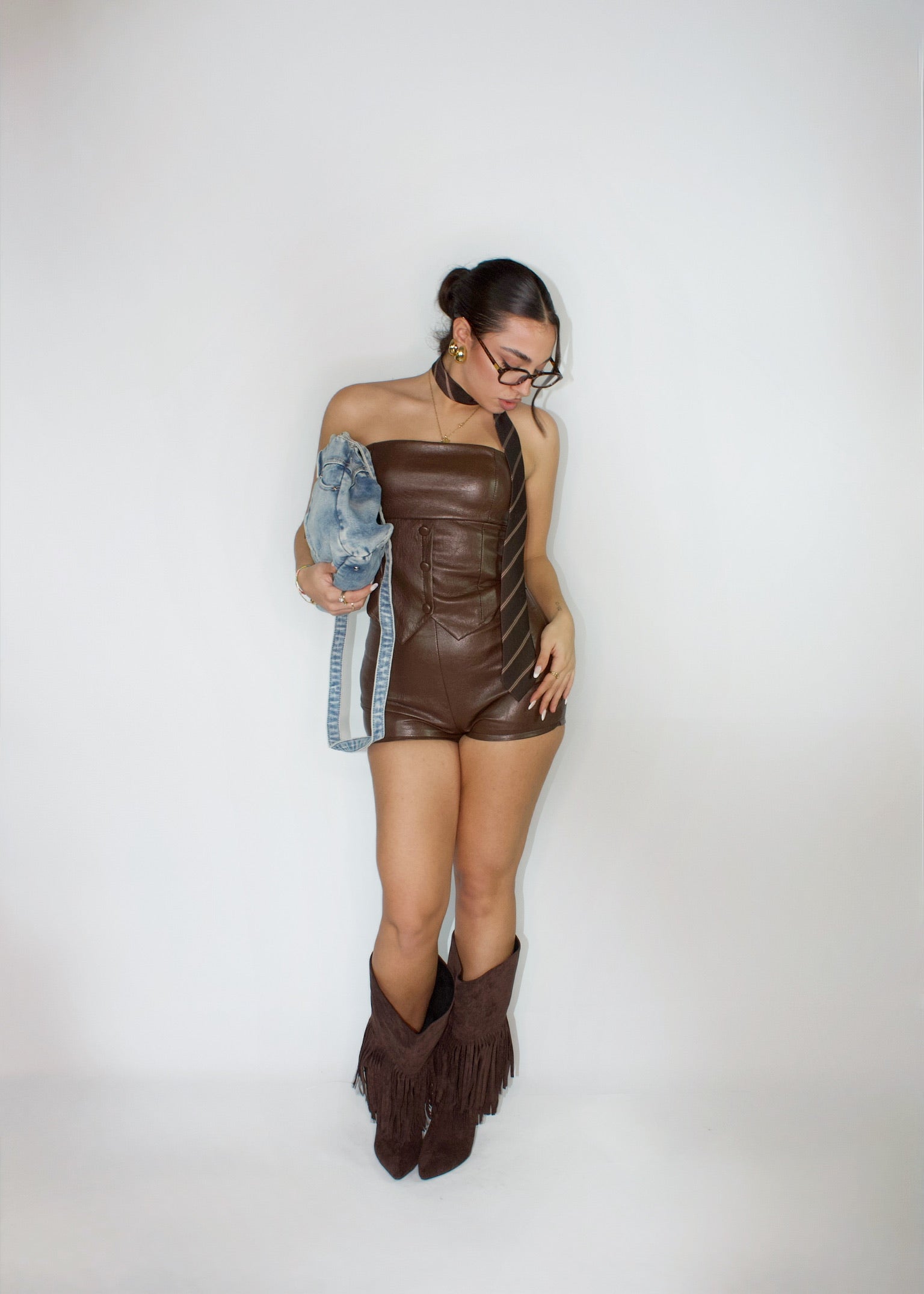 CULOTTE SIMPLE SKIN MARRONE