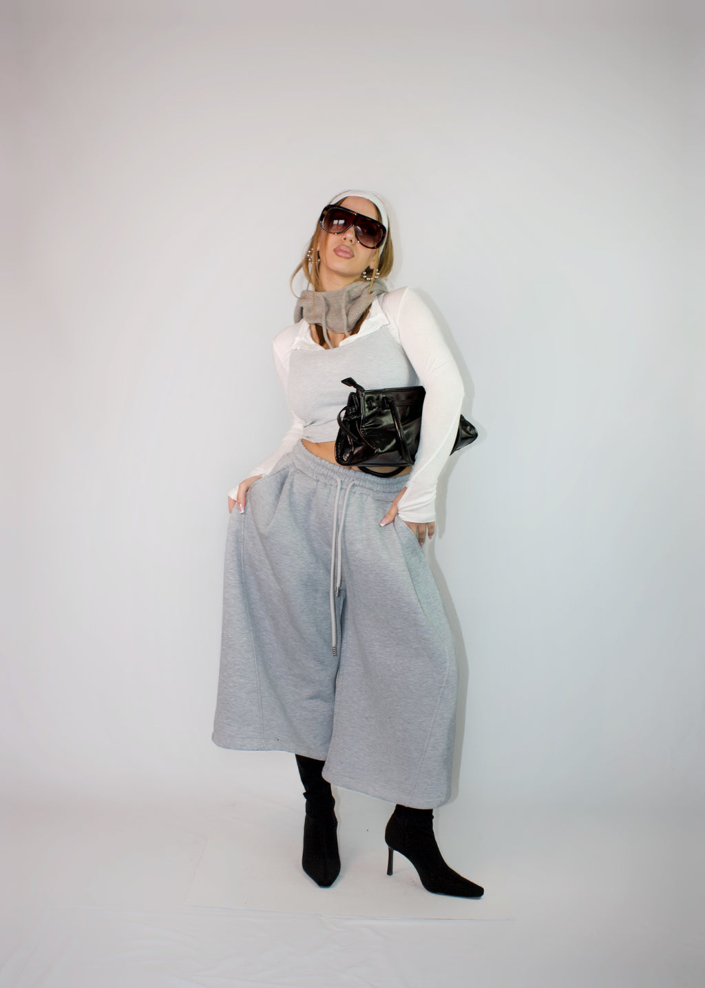 BERMUDA BASKET GRIGIO