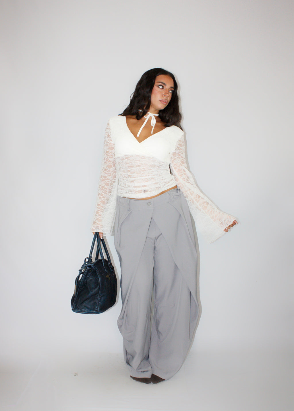 PANTALONE BAT GREY