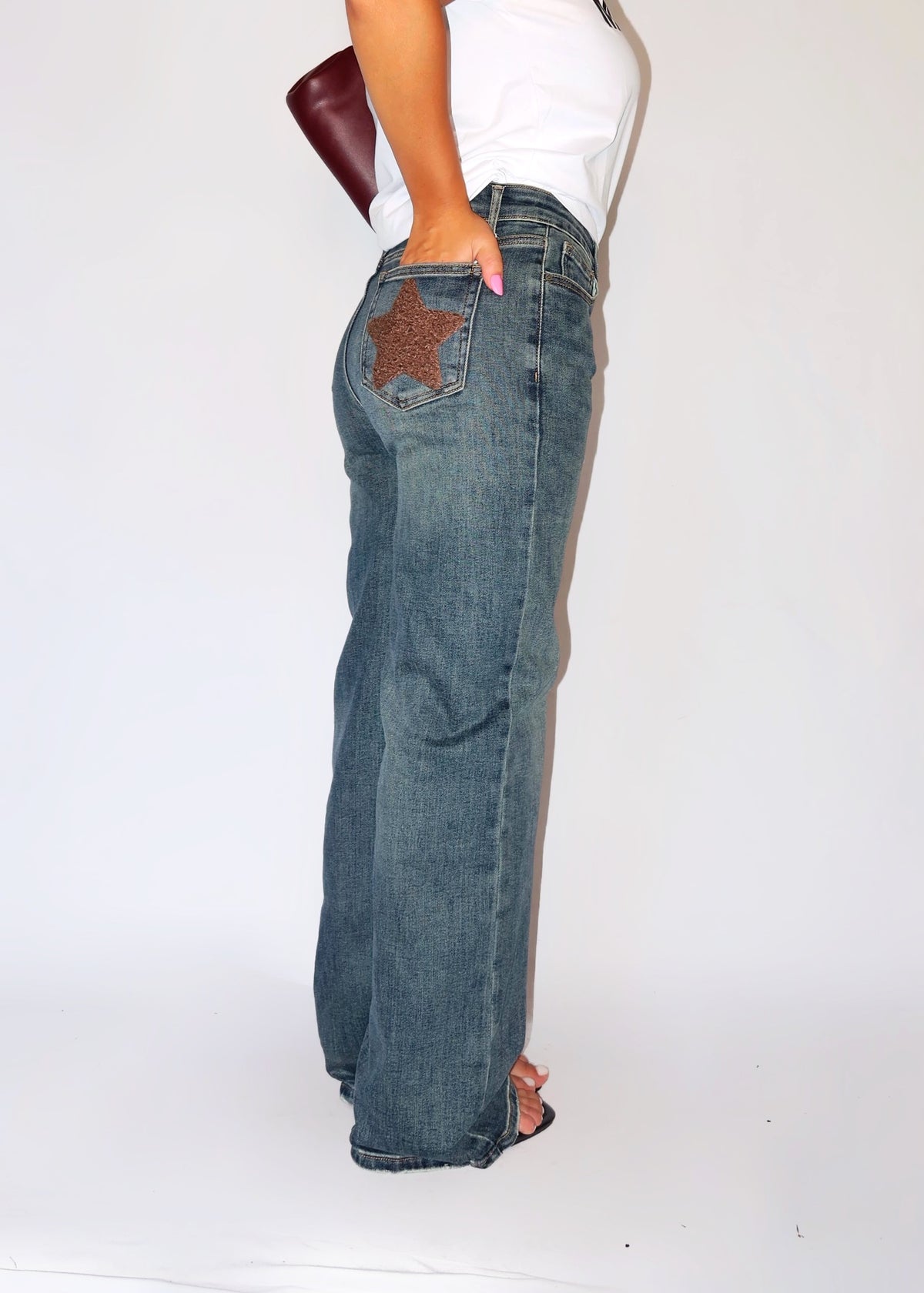 JEANS PELUCHE STAR