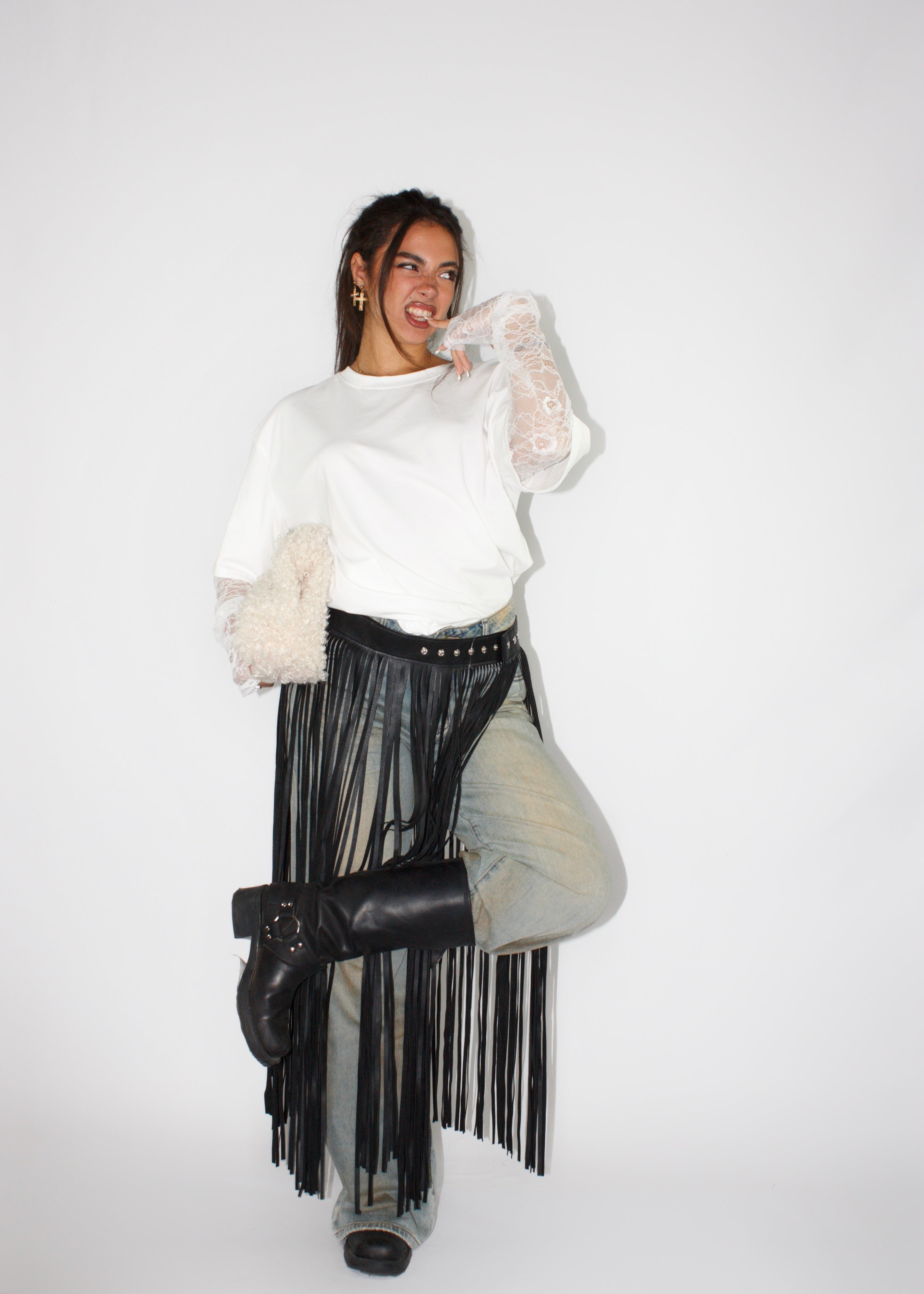 MAGLIETTA SIMPLY LACE