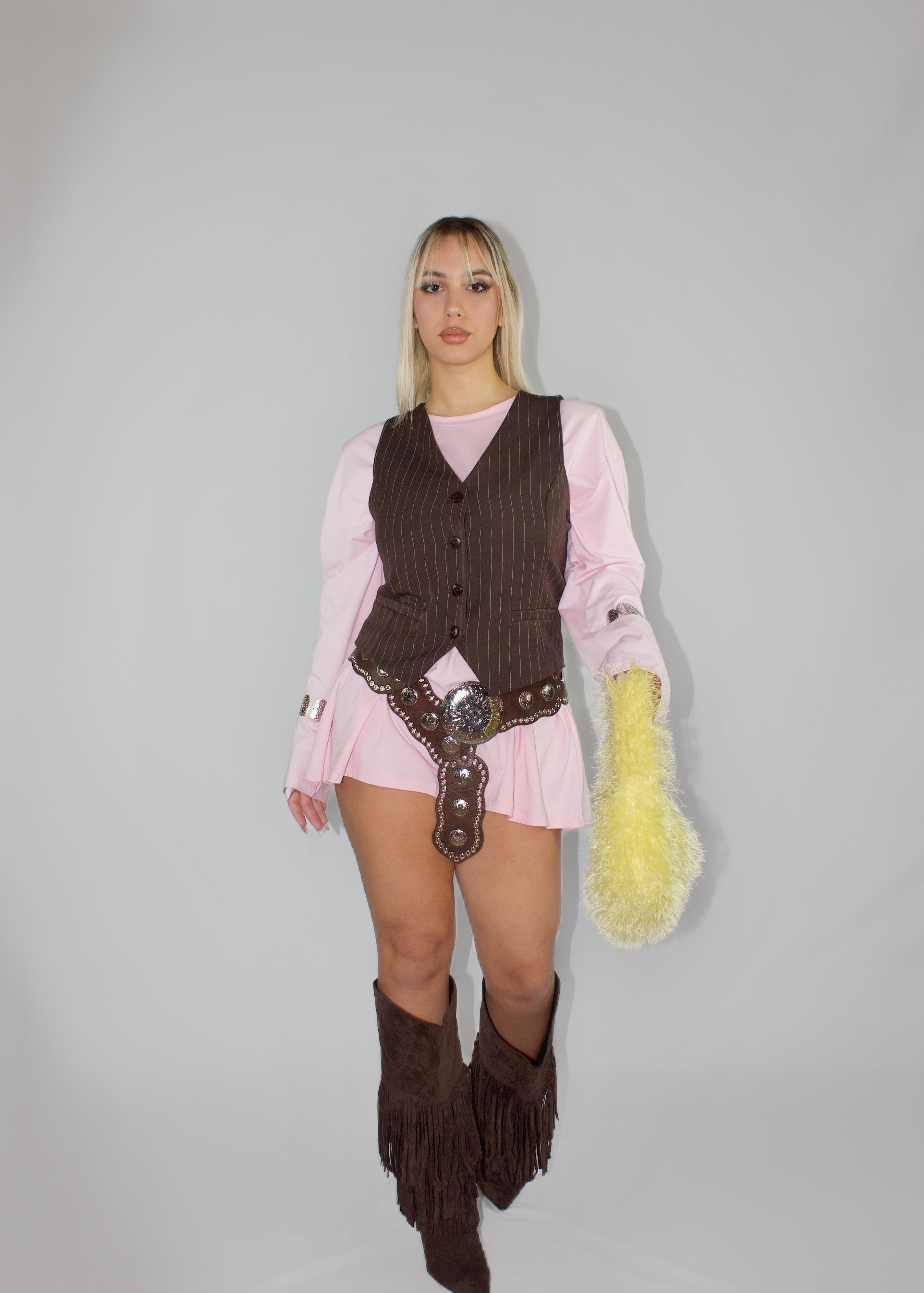 MAGLIETTA WALK SPALLINE ROSA