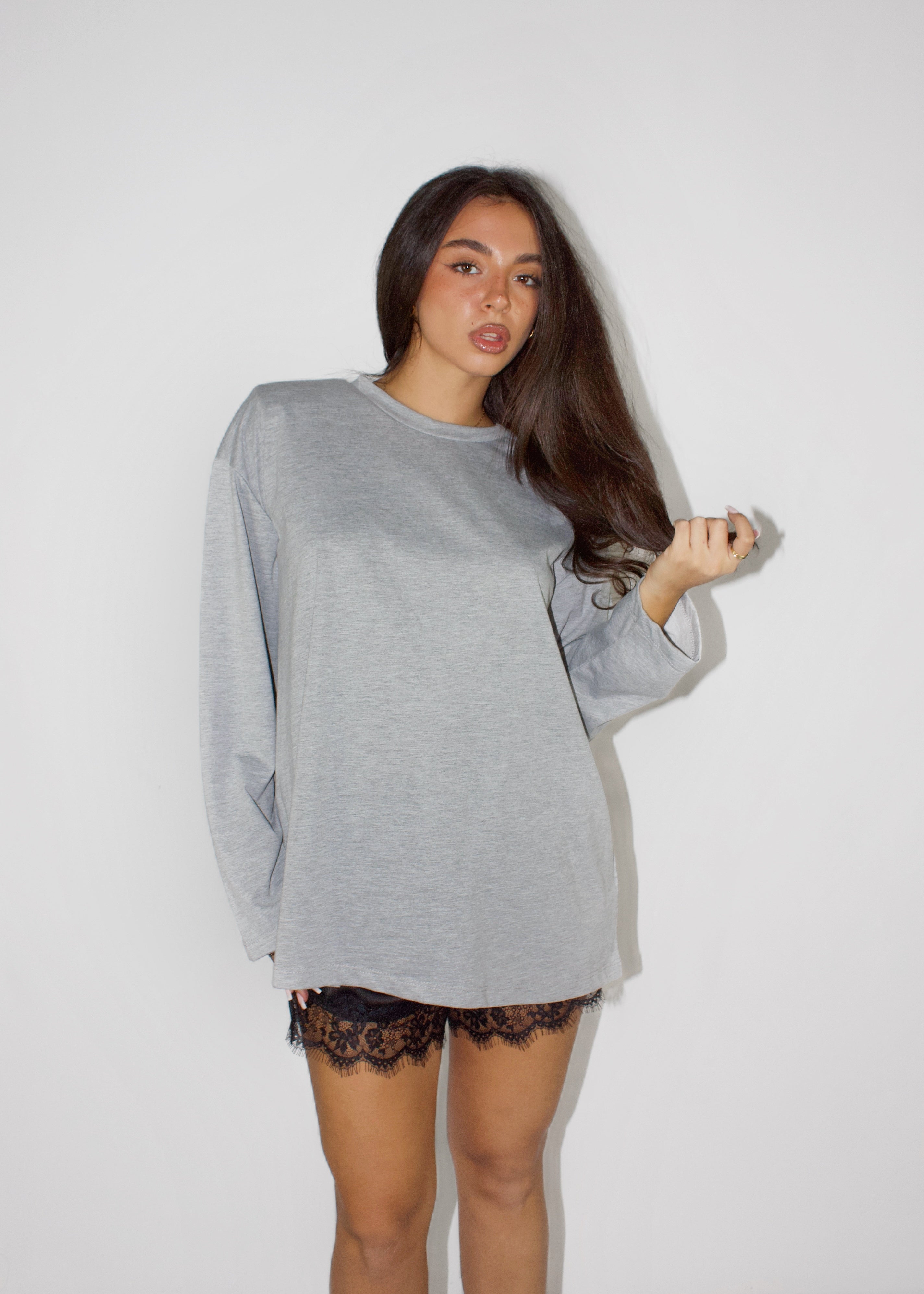 MAGLIETTA WALK SPALLINE GRIGIA