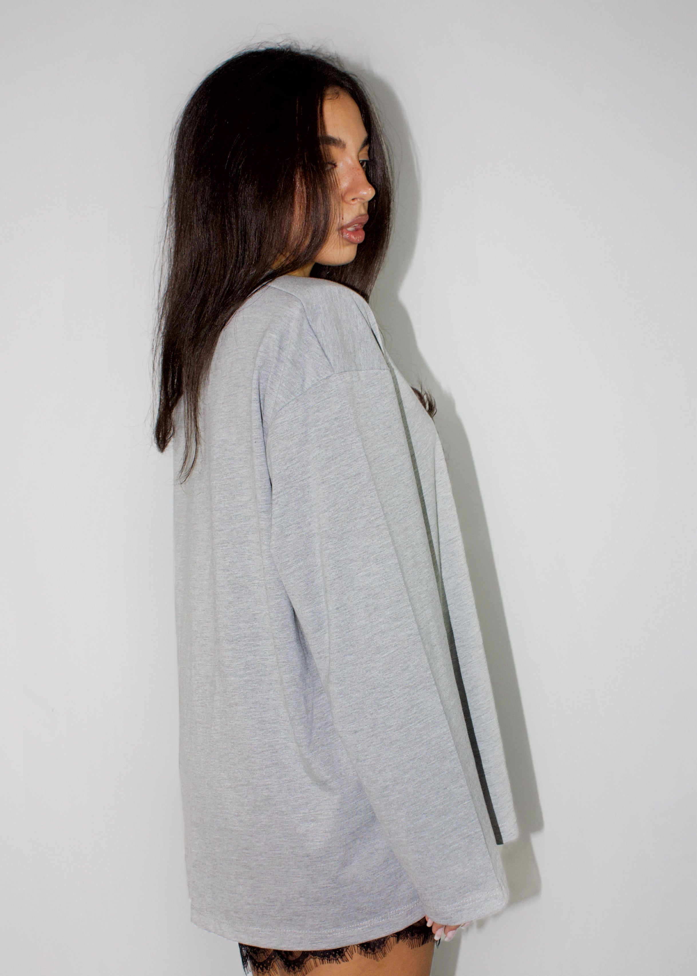 MAGLIETTA WALK SPALLINE GRIGIA