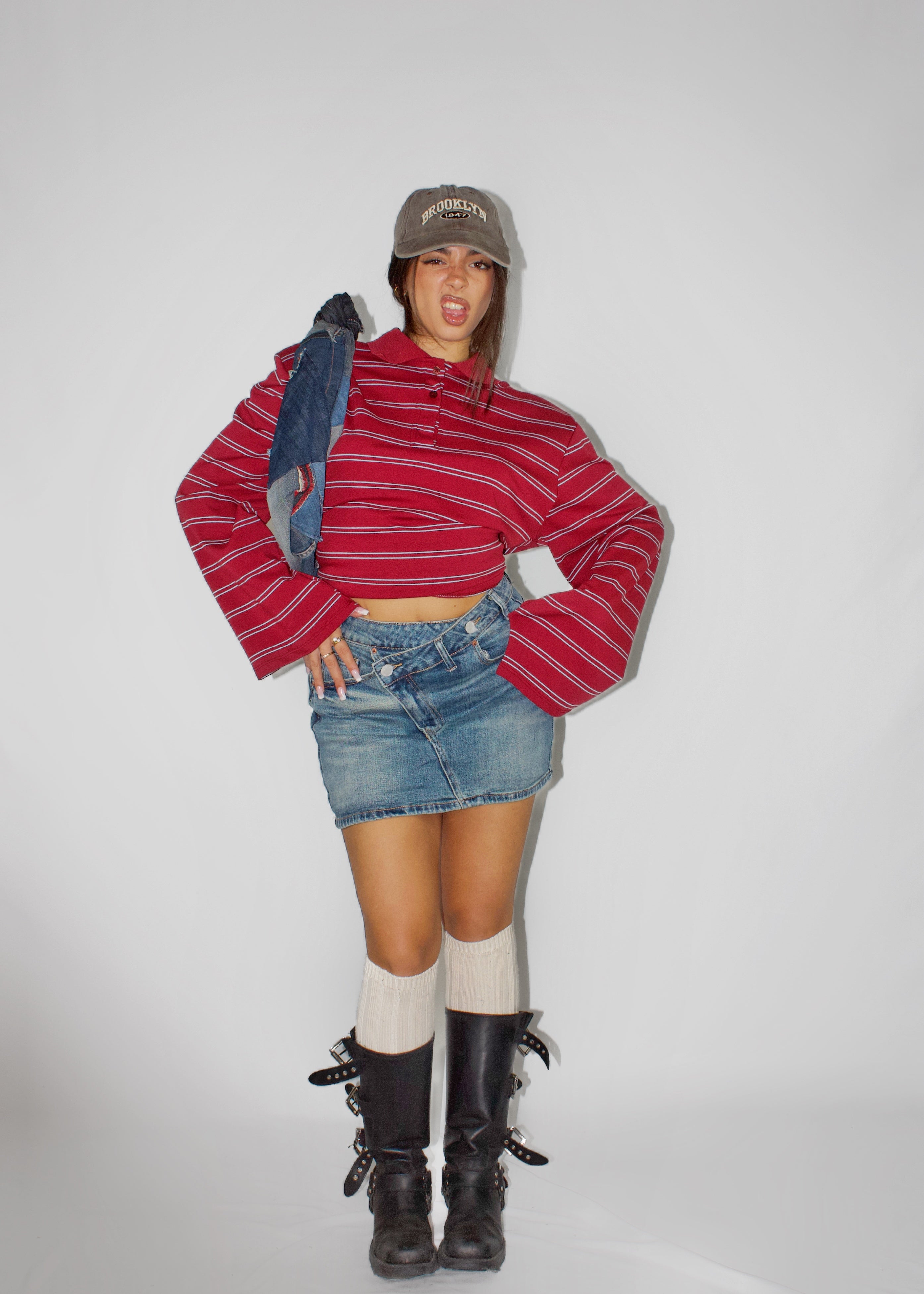 MAGLIETTA CHUCKY SPALLINE BORDEAUX