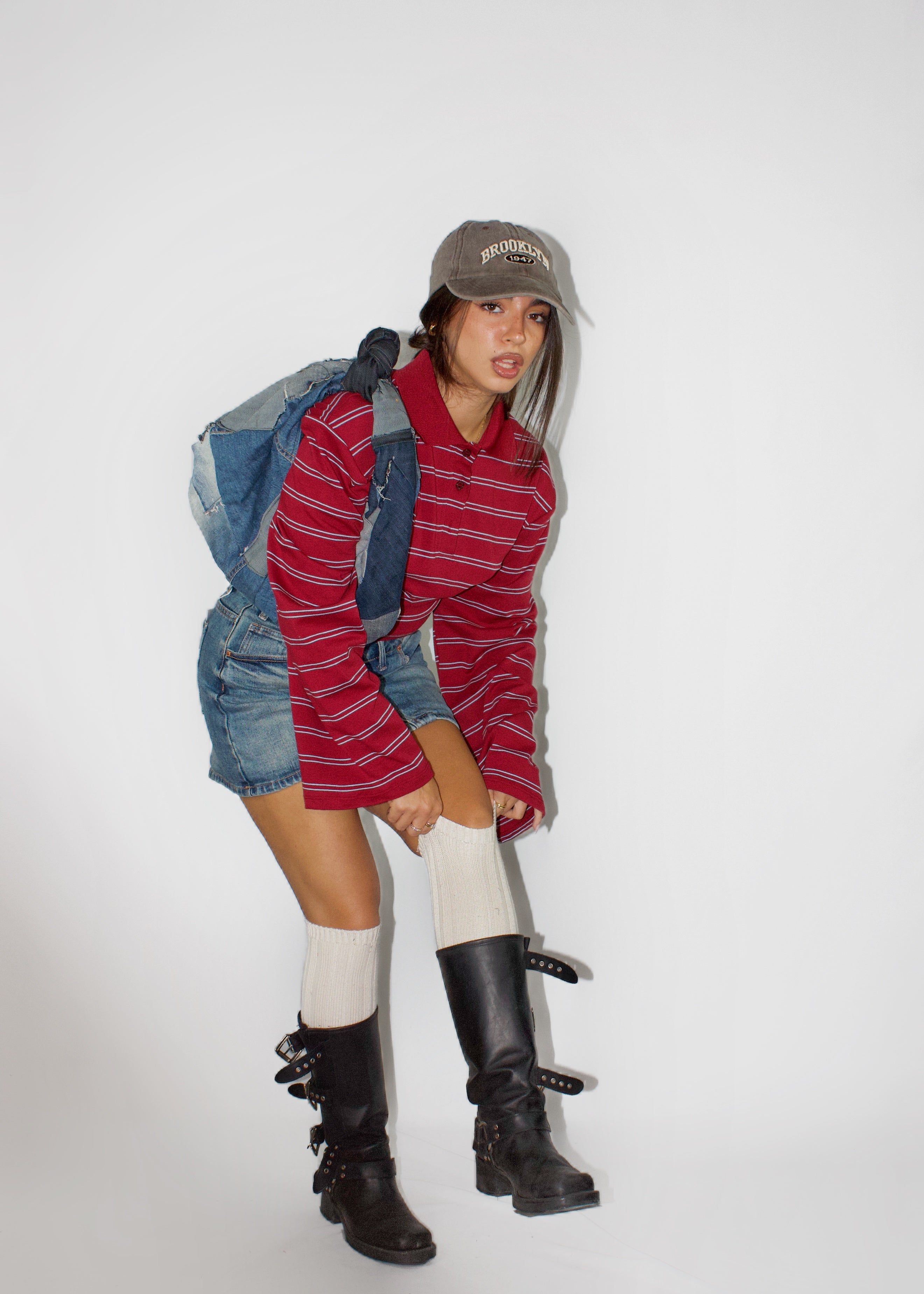 MAGLIETTA CHUCKY SPALLINE BORDEAUX