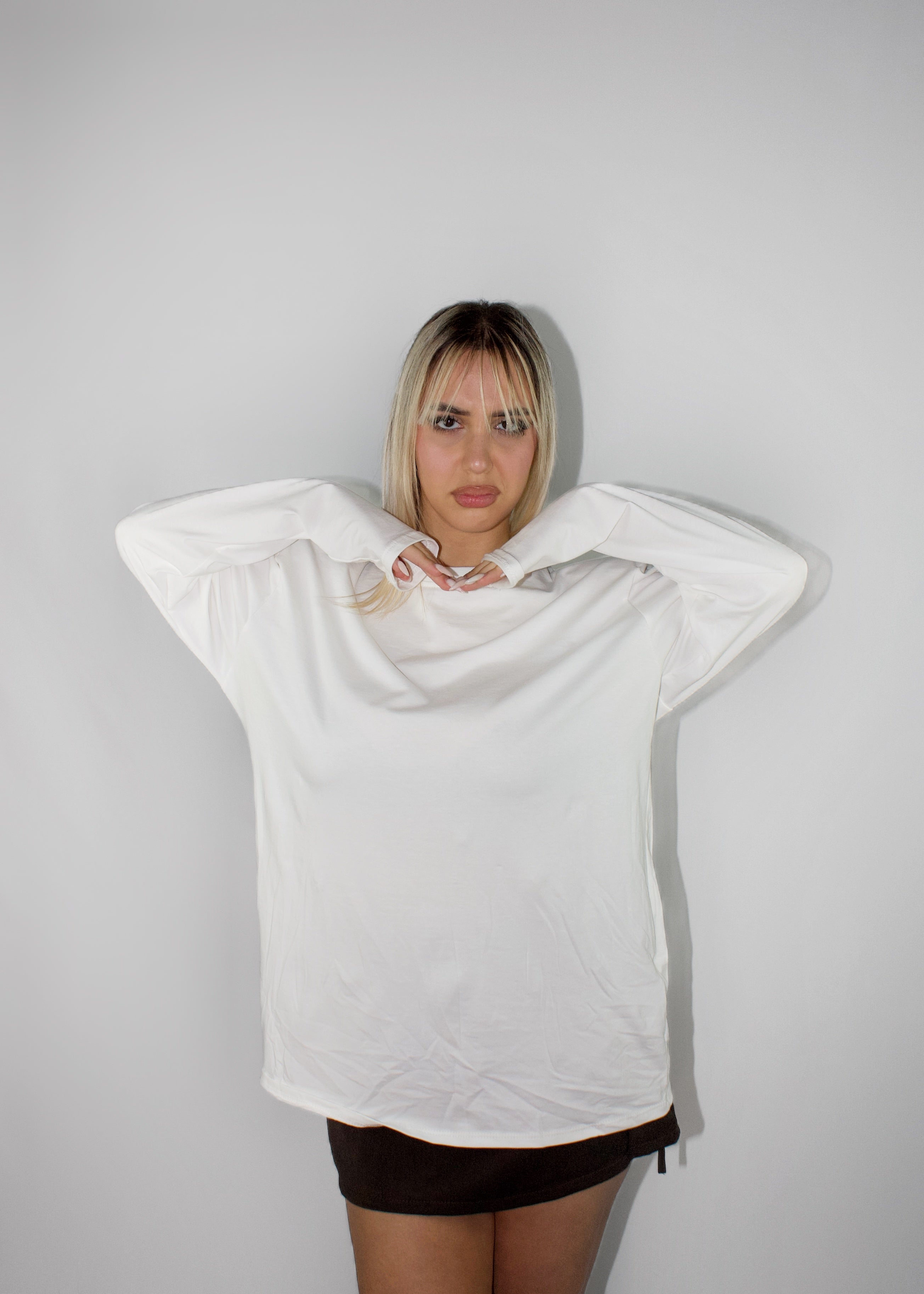 MAGLIETTA WALK SPALLINE BIANCA