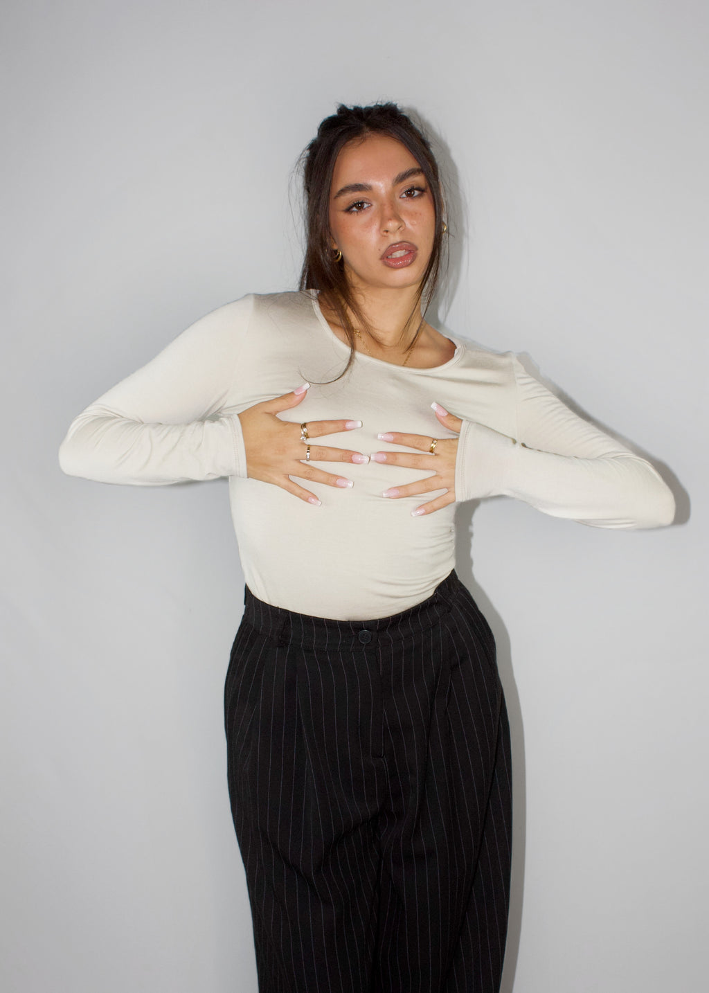 MAGLIETTA COZY VISCOSA BEIGE