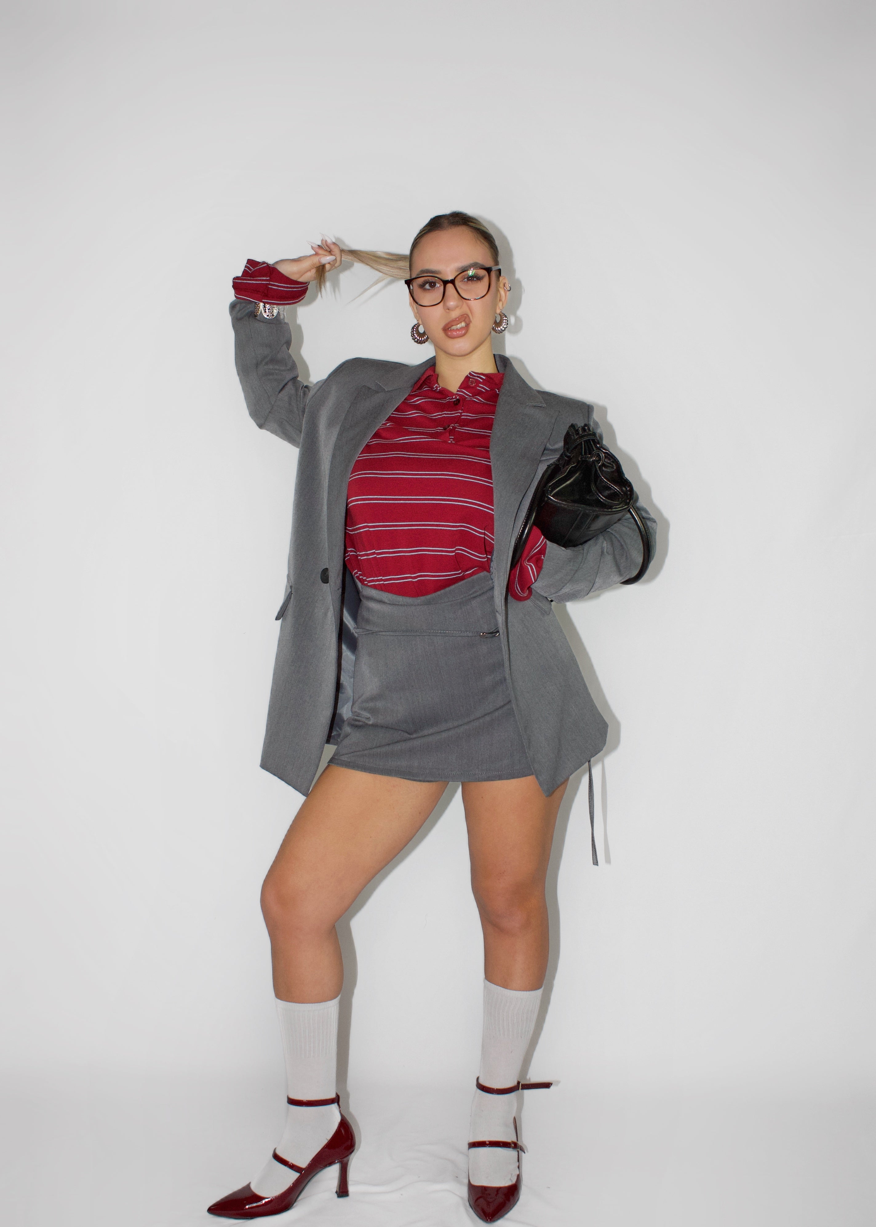 MAGLIETTA CHUCKY SPALLINE BORDEAUX