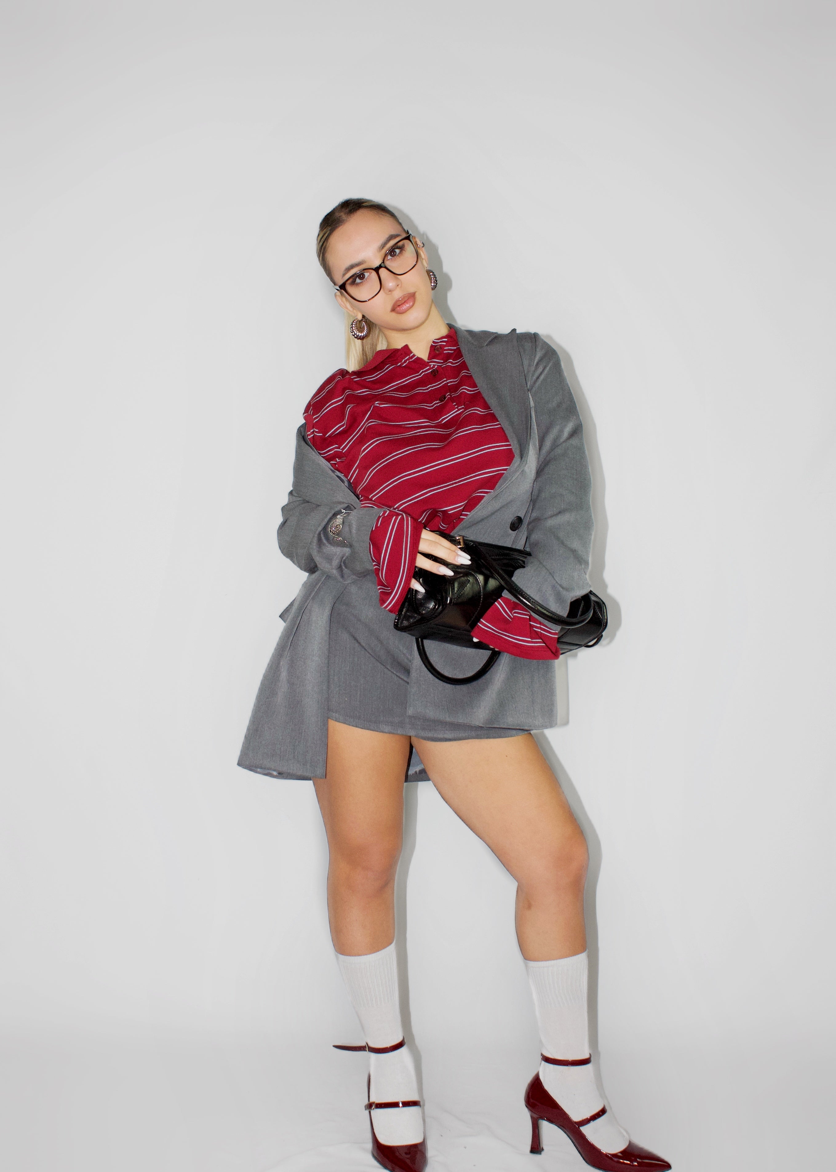 MAGLIETTA CHUCKY SPALLINE BORDEAUX