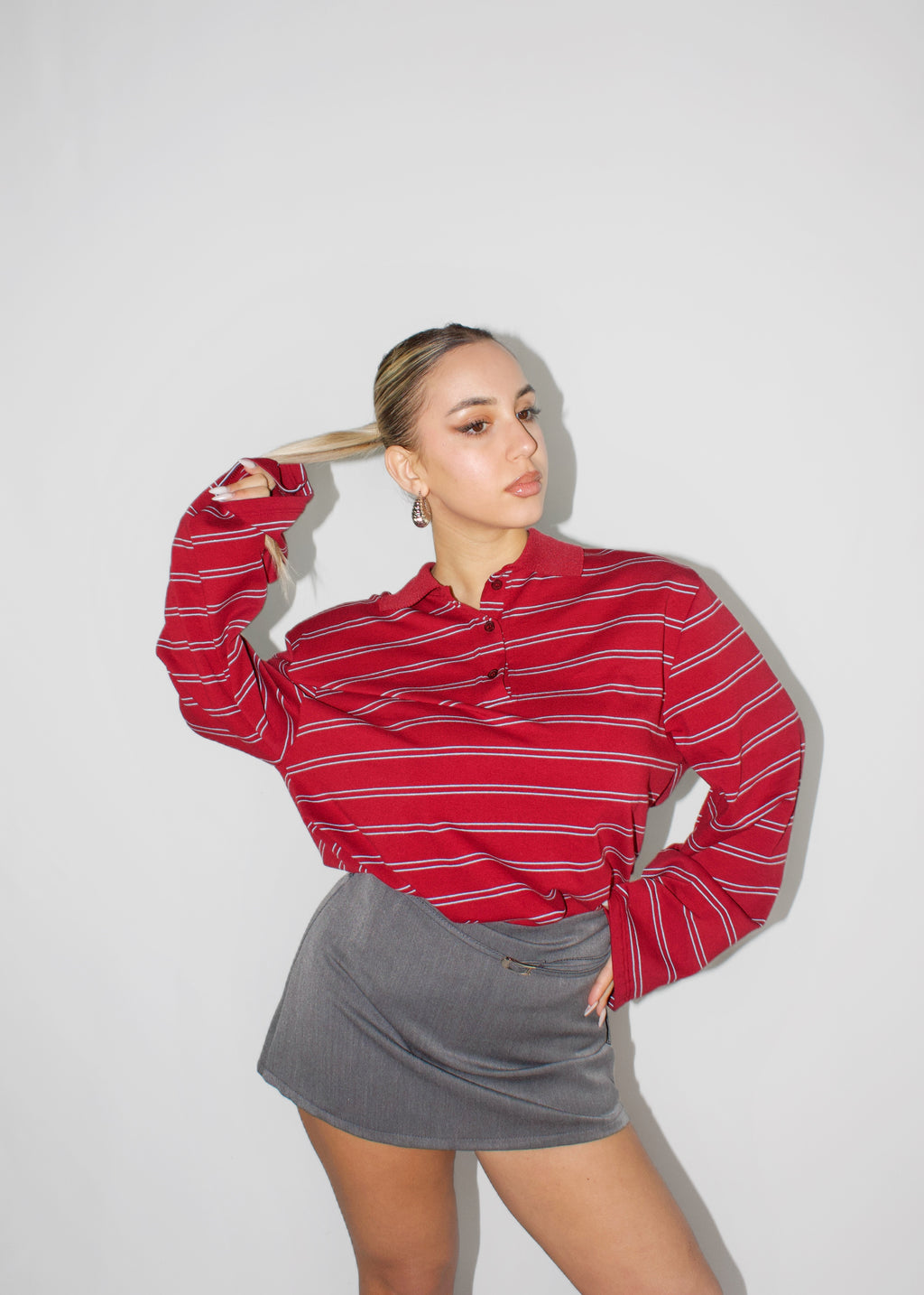 MAGLIETTA CHUCKY SPALLINE BORDEAUX