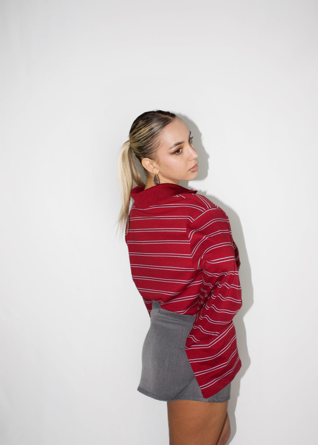 MAGLIETTA CHUCKY SPALLINE BORDEAUX