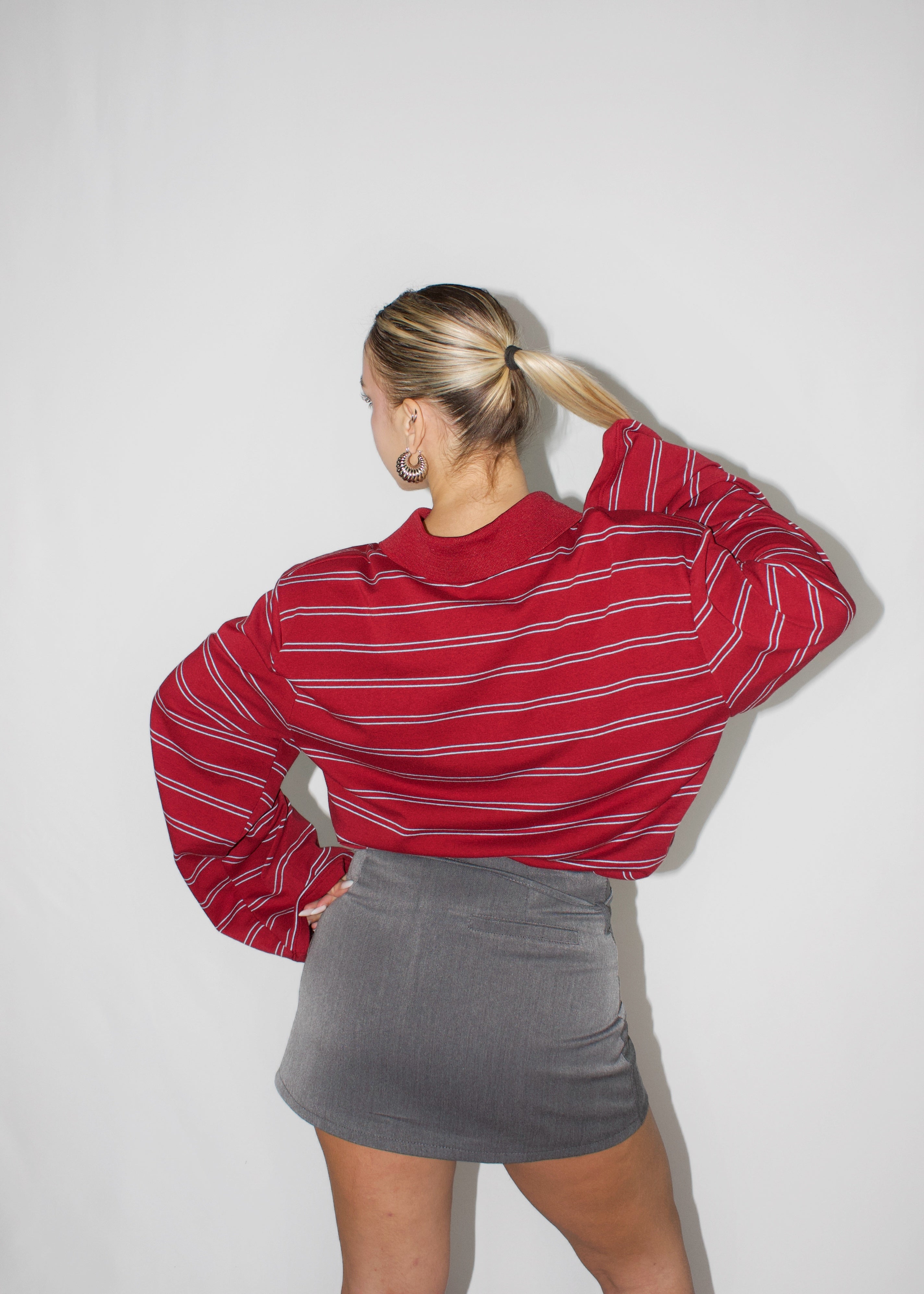 MAGLIETTA CHUCKY SPALLINE BORDEAUX