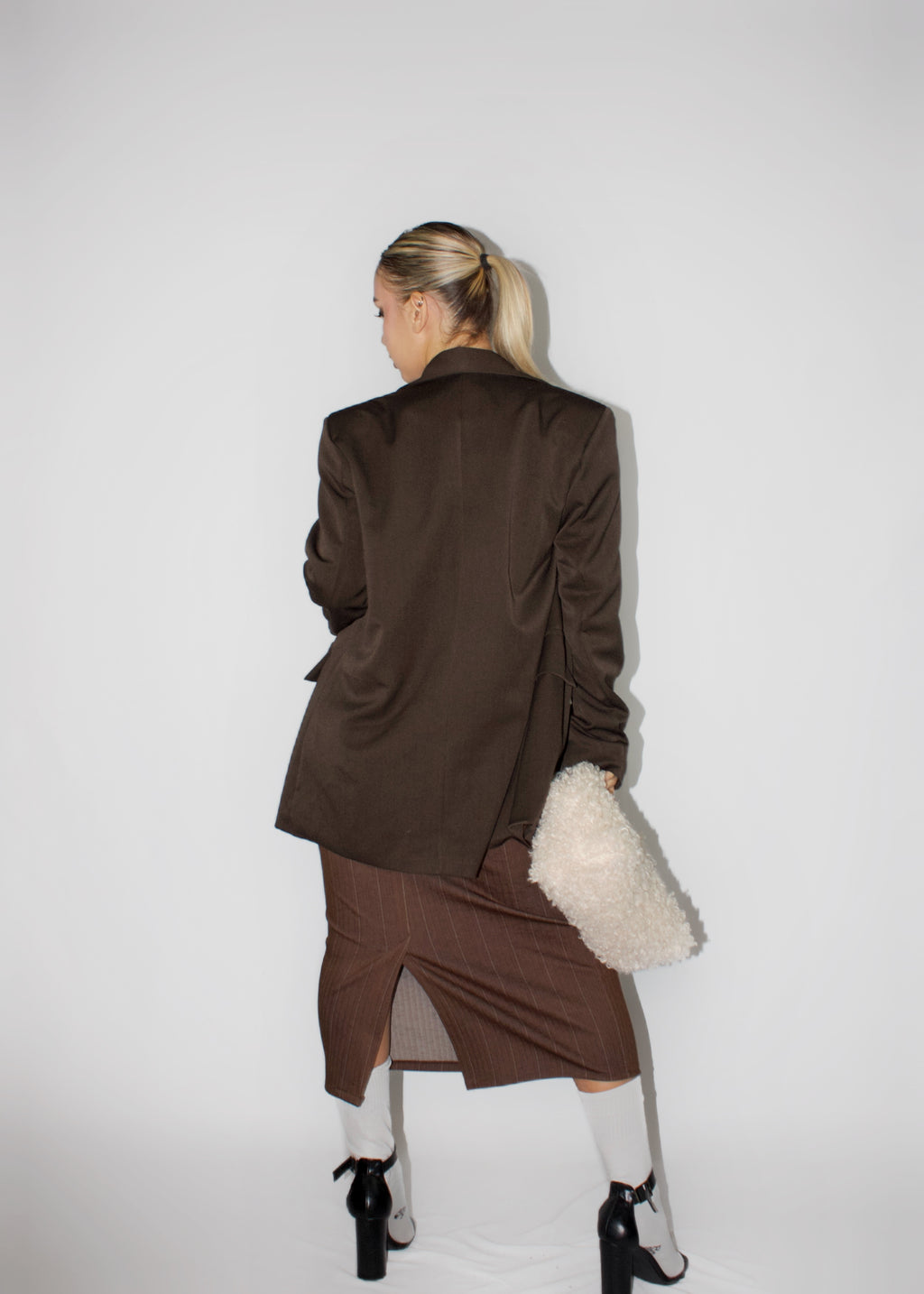 GONNA LONGUETTE OFFICE MARRONE