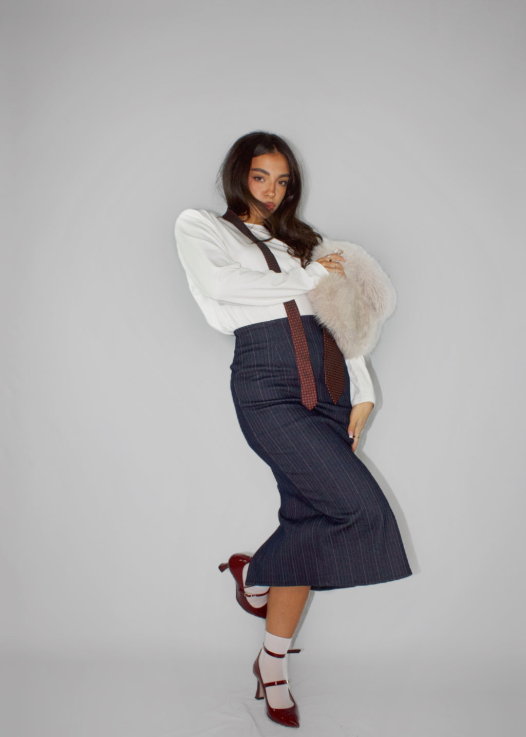 MAGLIETTA WALK SPALLINE BIANCA